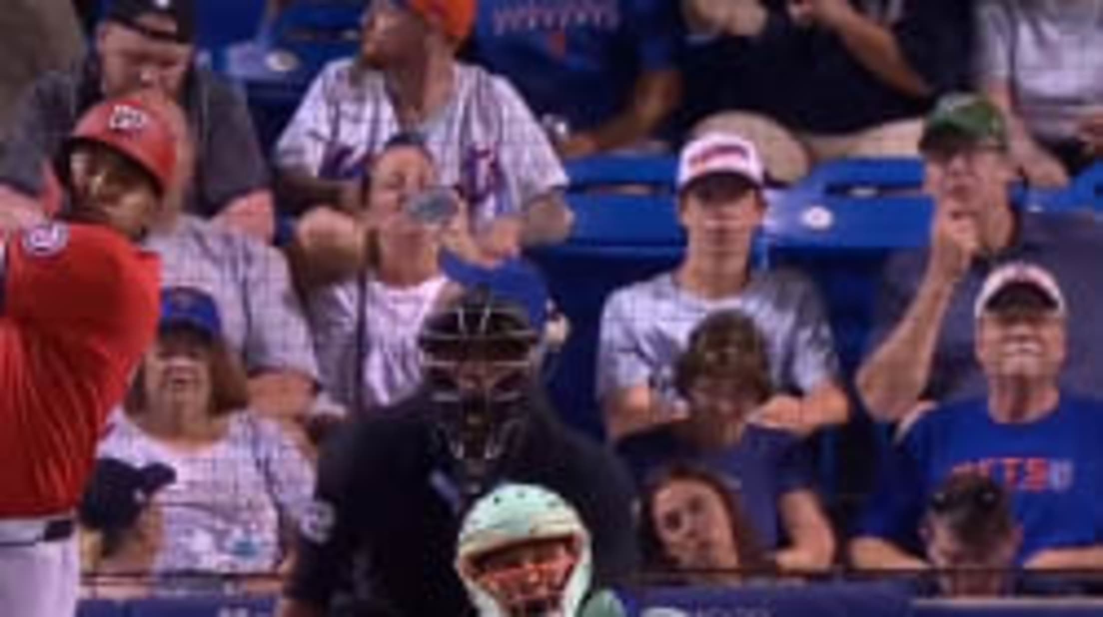 James Wood's solo home run