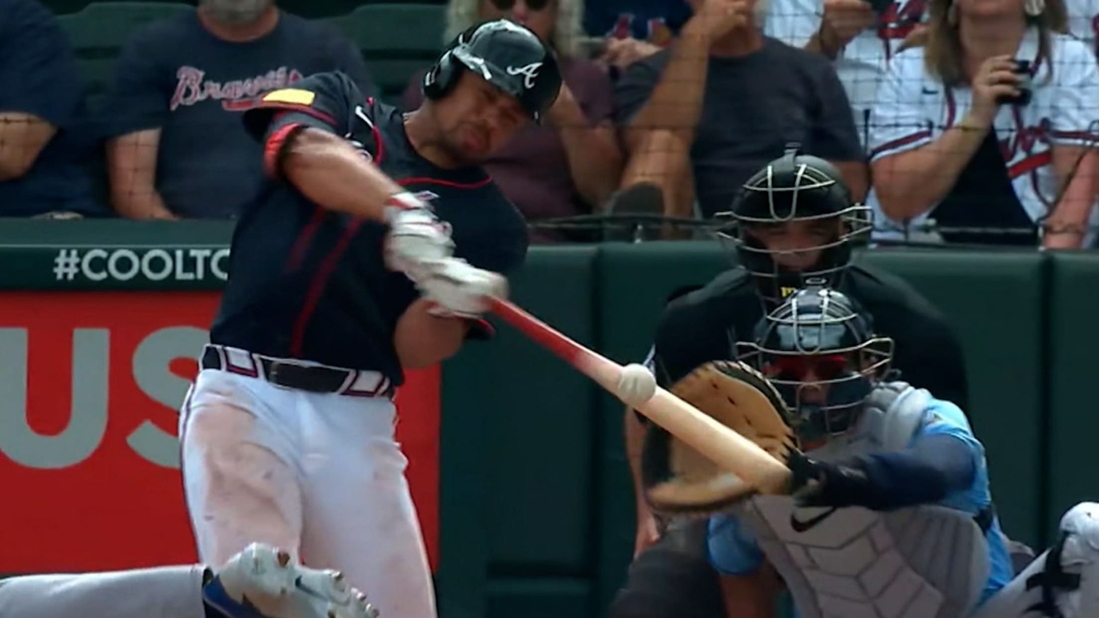 Drake Baldwin's three-run homer