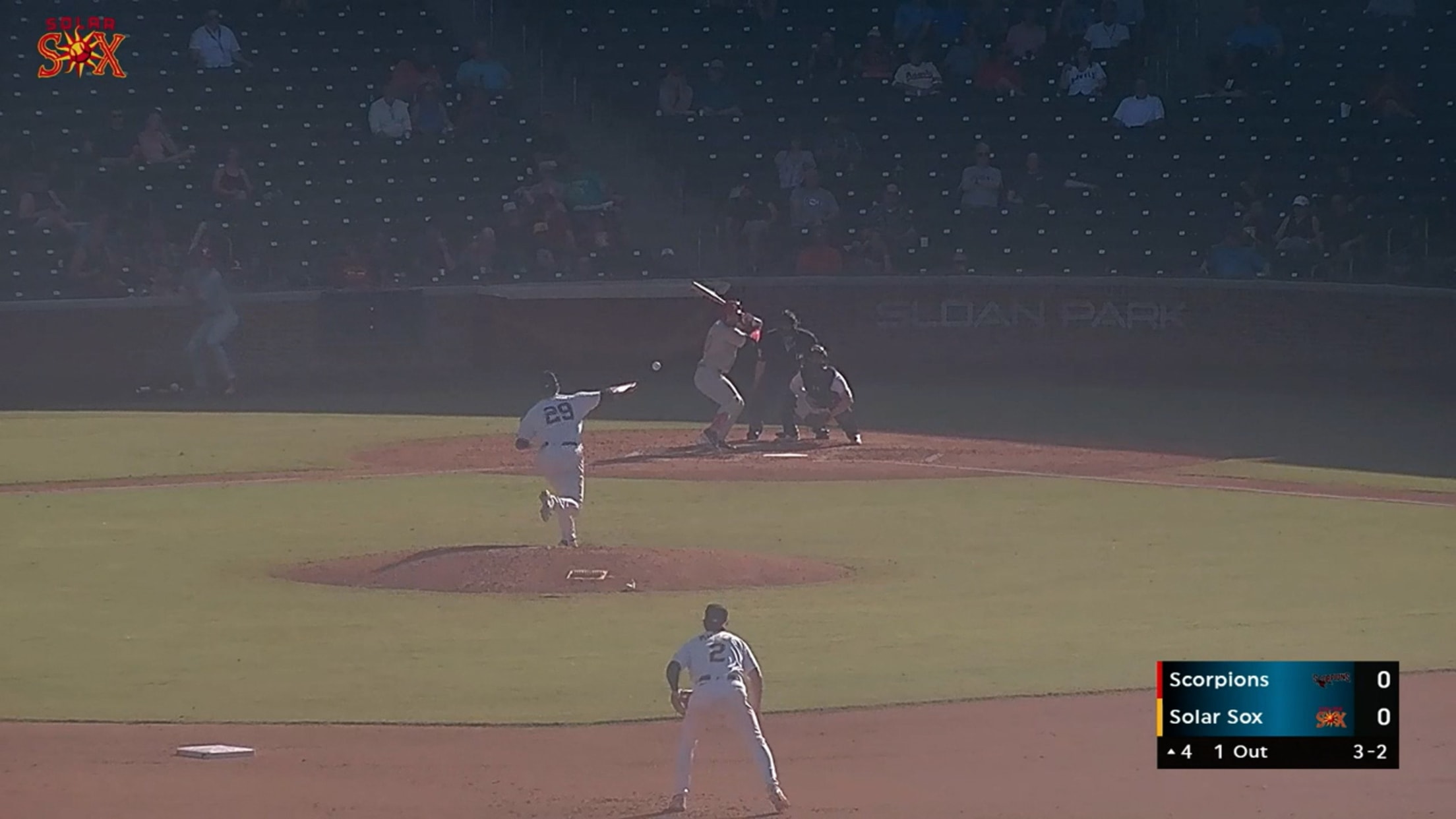 Baron Stuart's four strikeouts