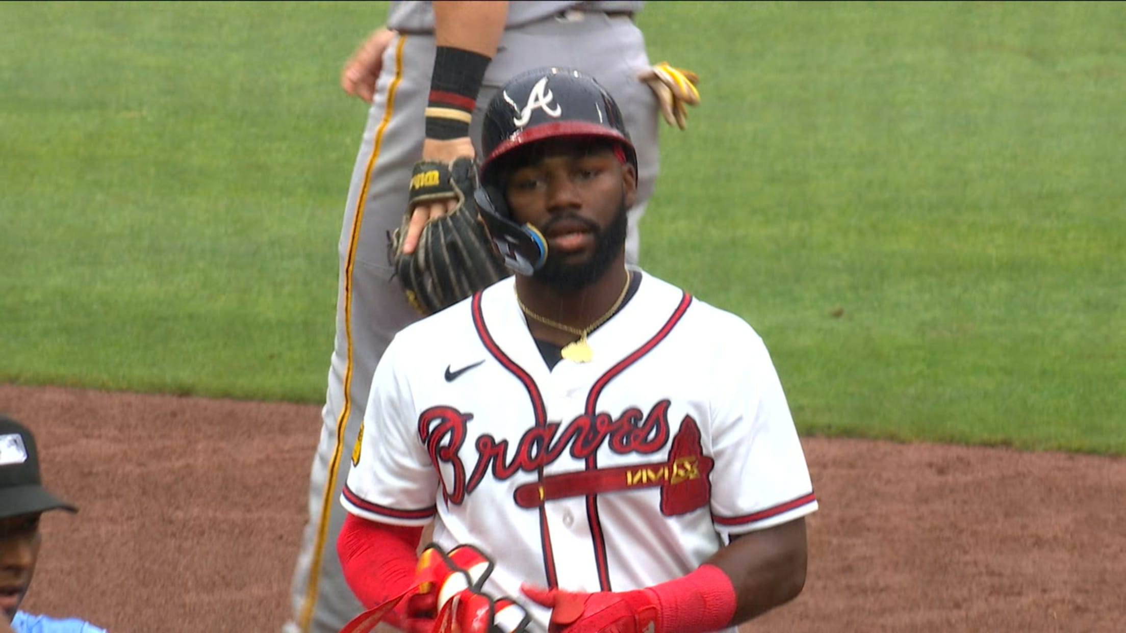 Michael Harris II clears the bases for the lead