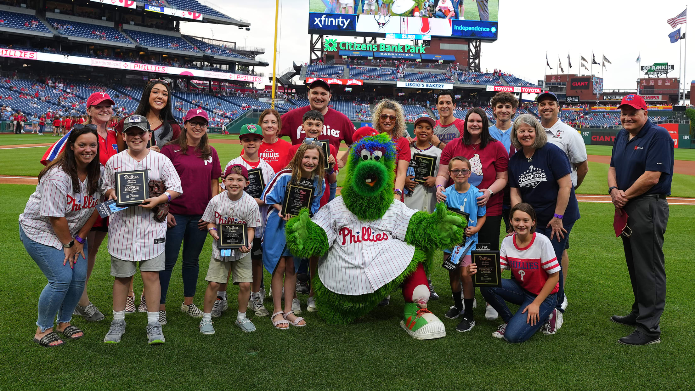 Philadelphia Phillies Stadium Tour with a Toddler