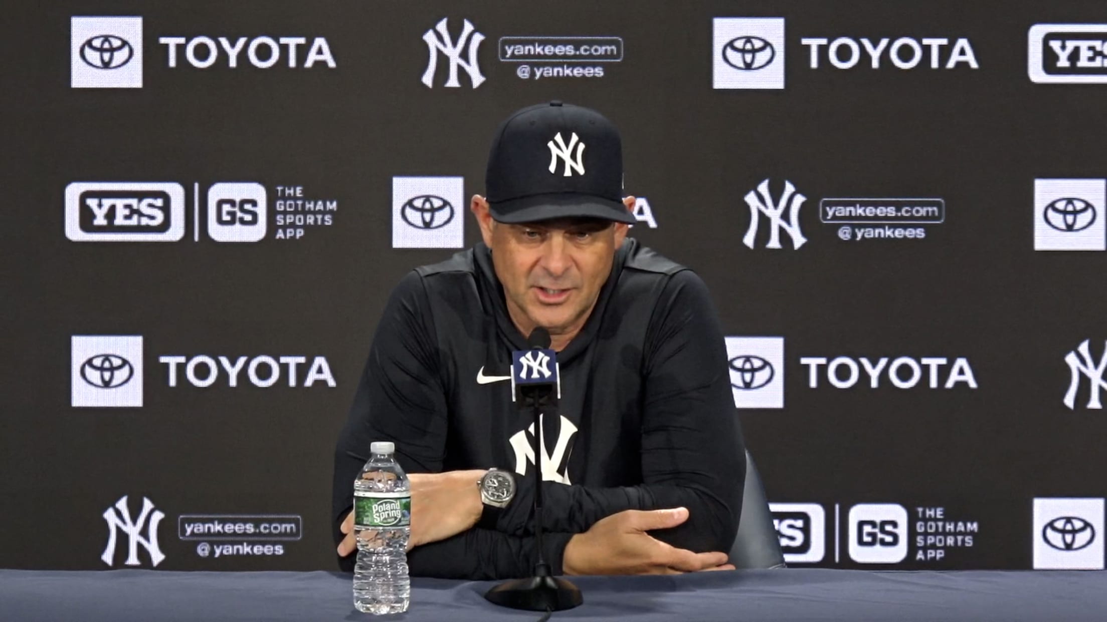 Aaron Boone: 'Excited to have our captain back'