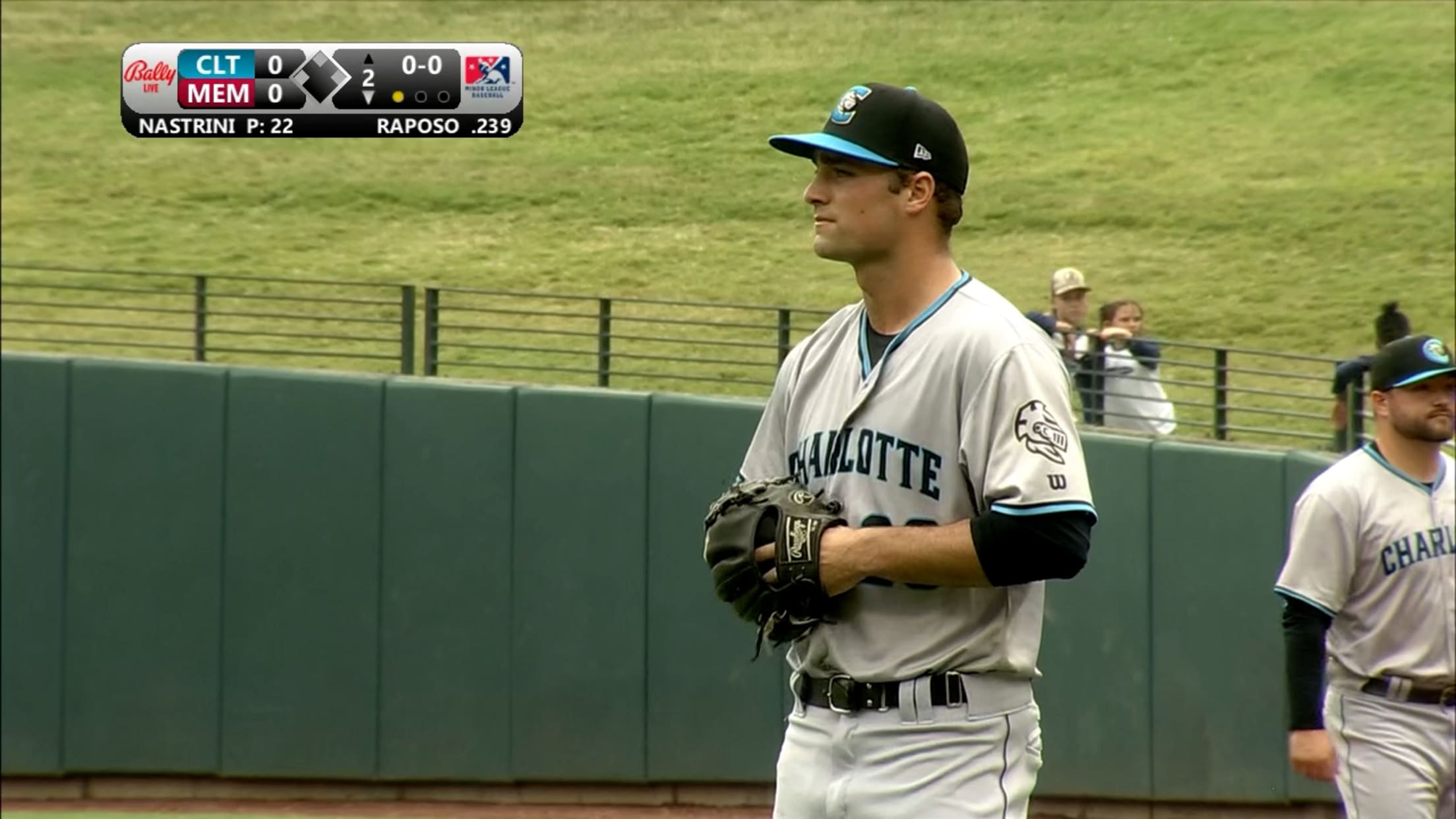 Nick Nastrini's three strikeouts