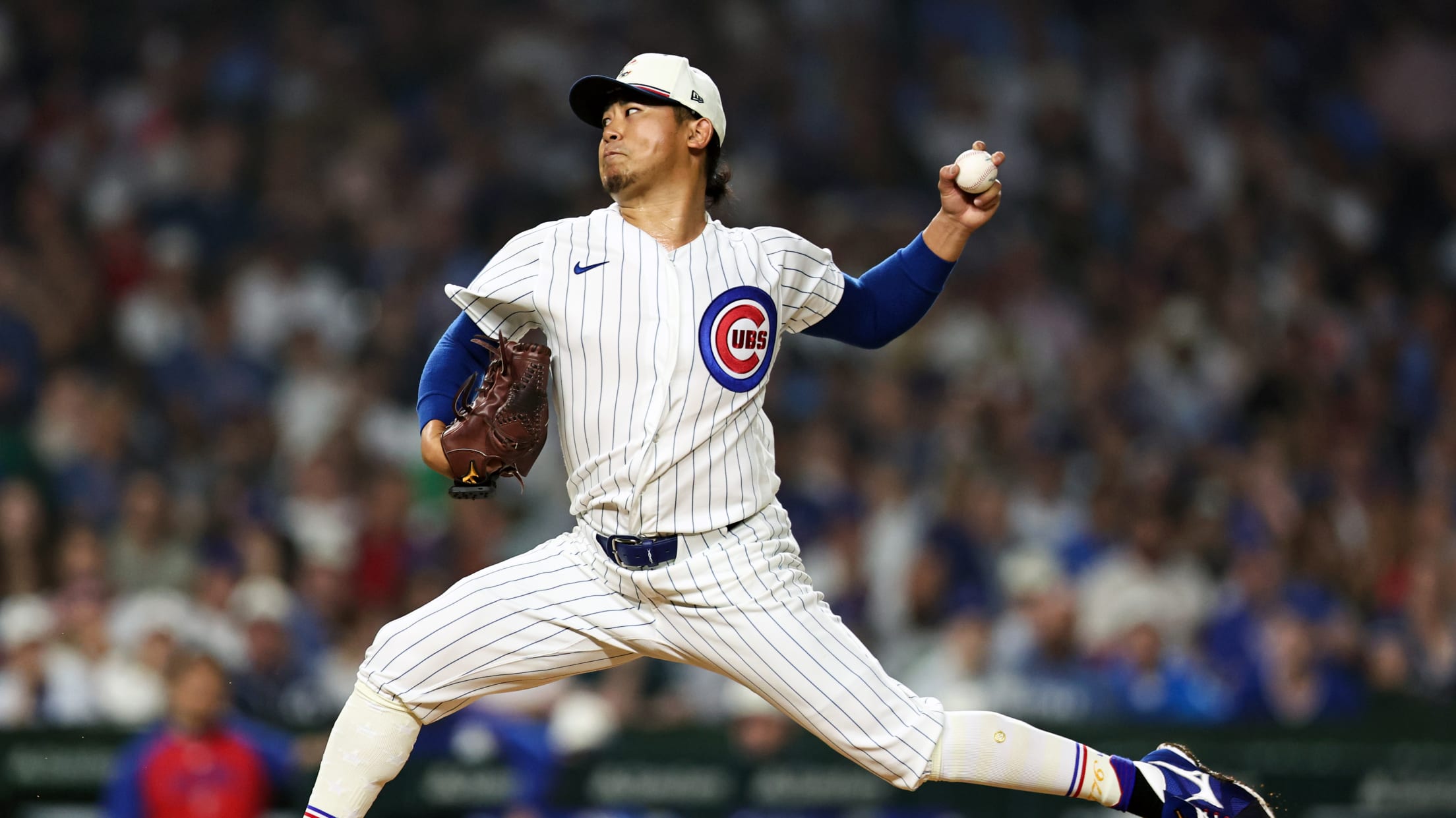 Shota Imanaga fans eight batters across 4 2/3 innings