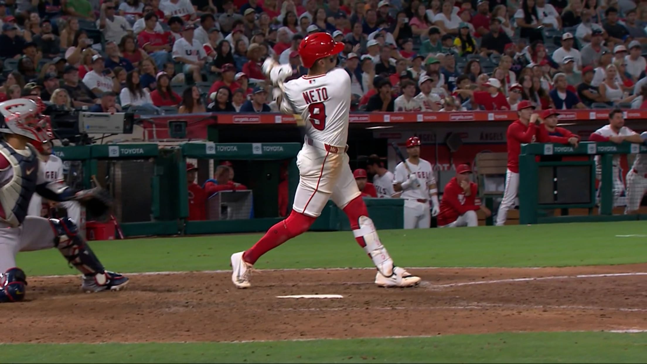 Zach Neto's solo home run (19)
