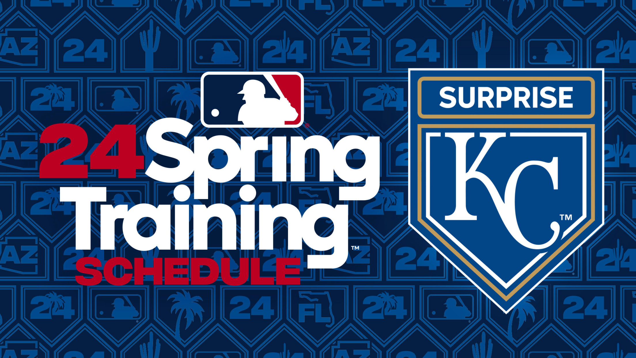 Kansas City Royals and Texas Rangers Spring Training