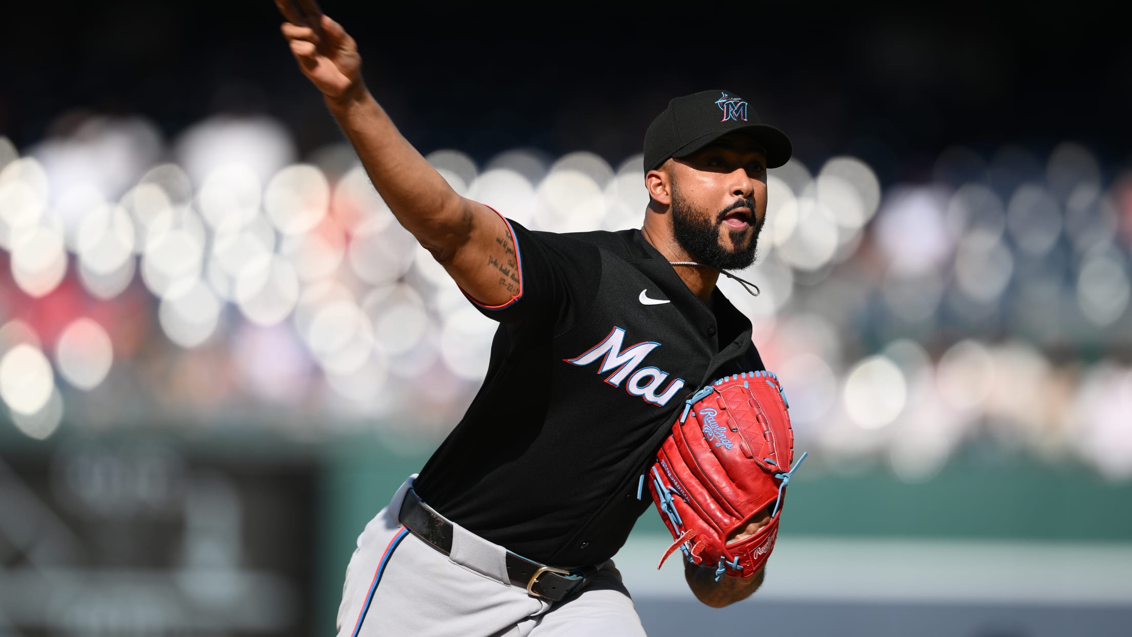 Sandy Alcantara K's CJ Abrams to strand two runners