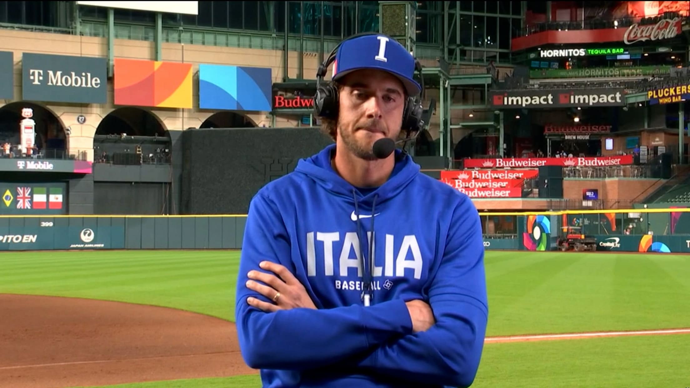 Aaron Nola on Team Italy advancing 