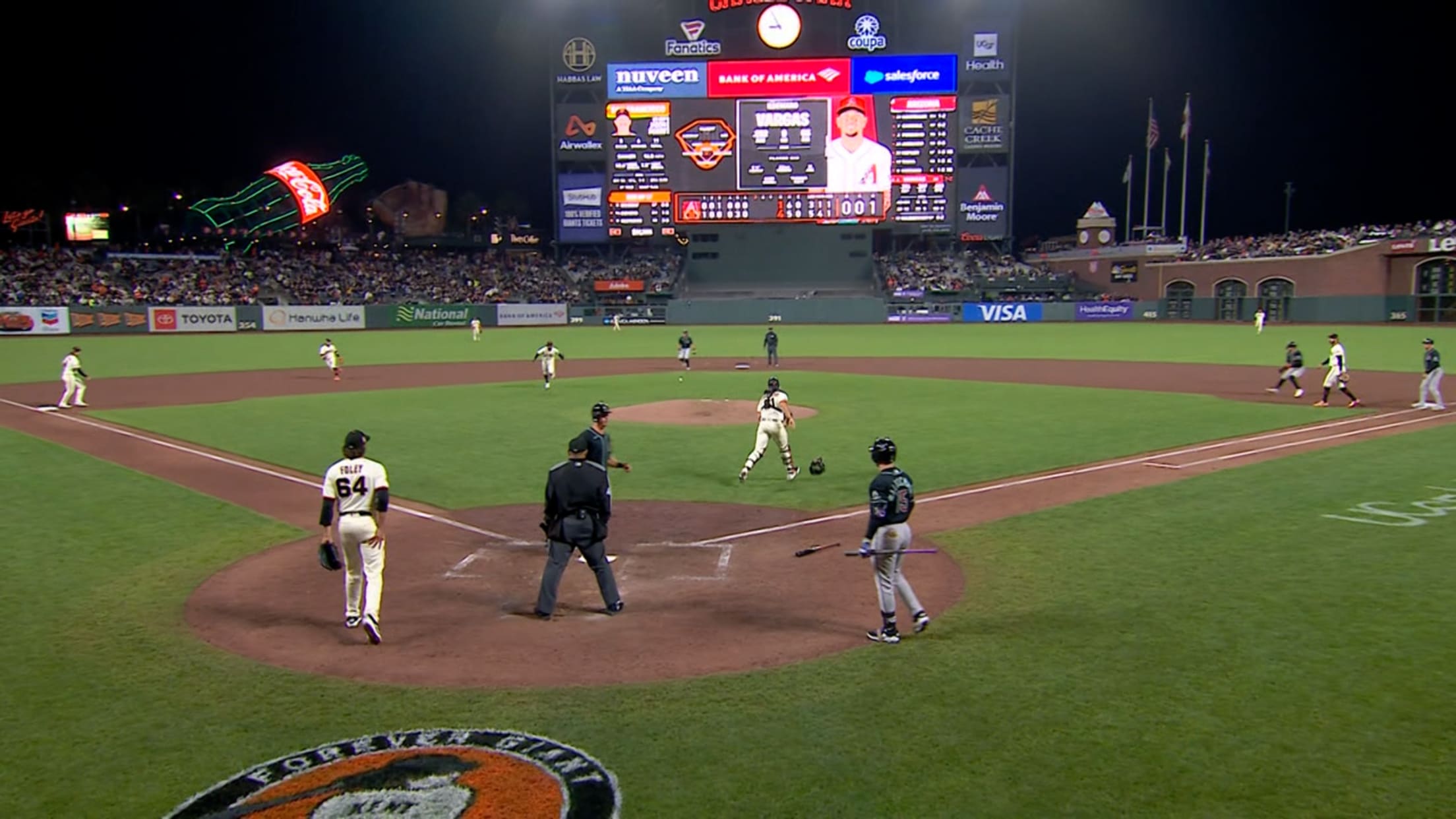 Ildemaro Vargas' RBI single