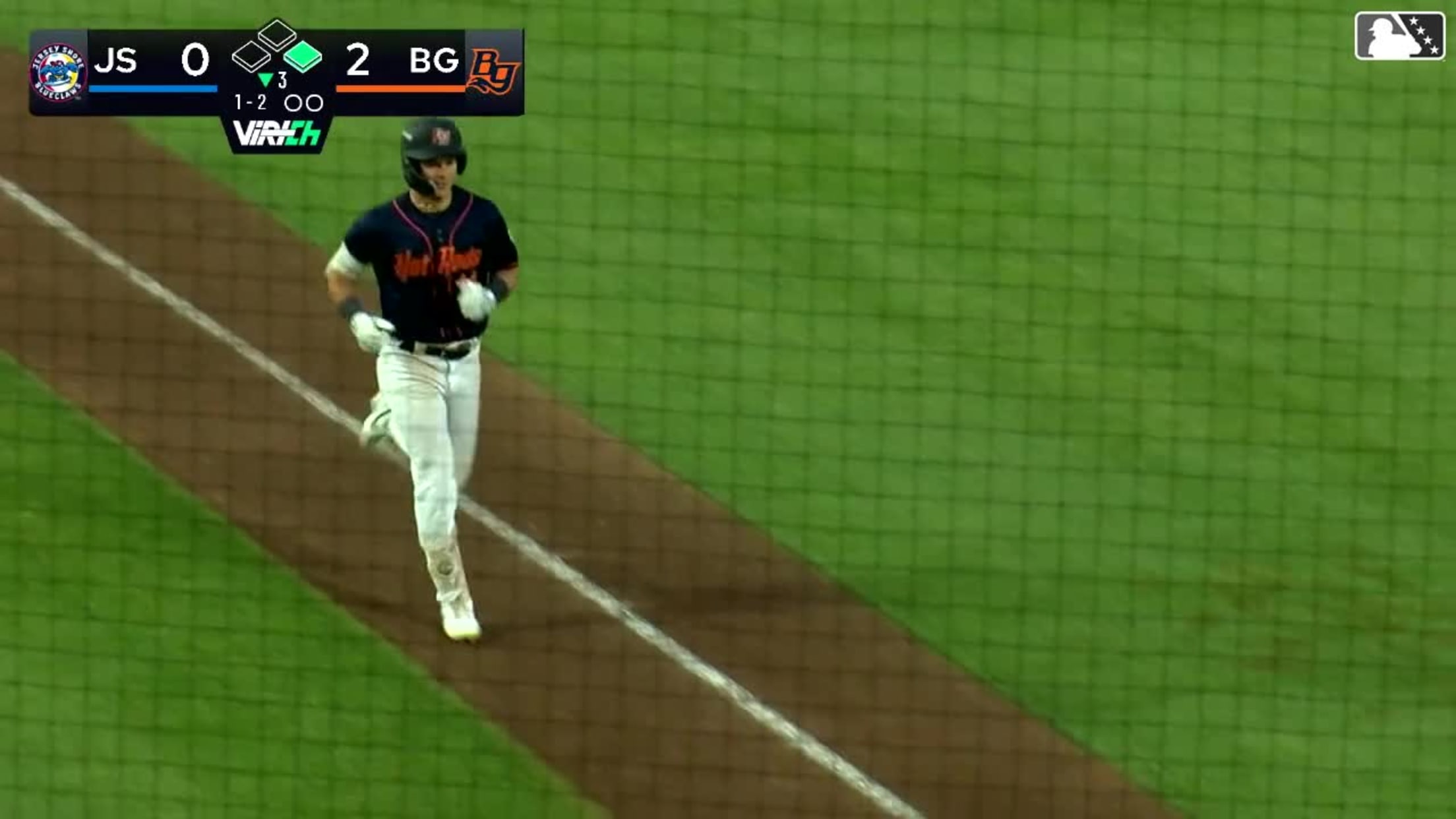 Theo Gillen's sixth home run of the season