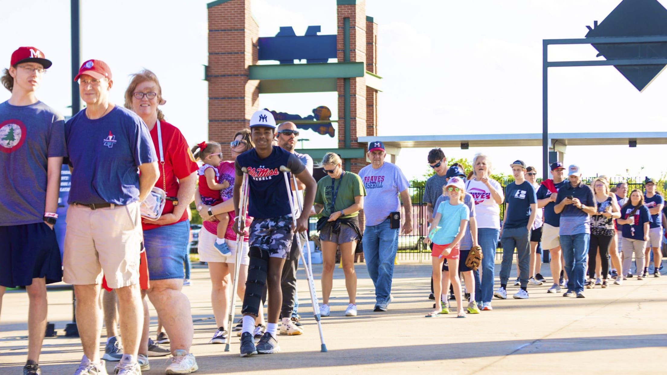 Behind the scenes with the Mississippi Braves