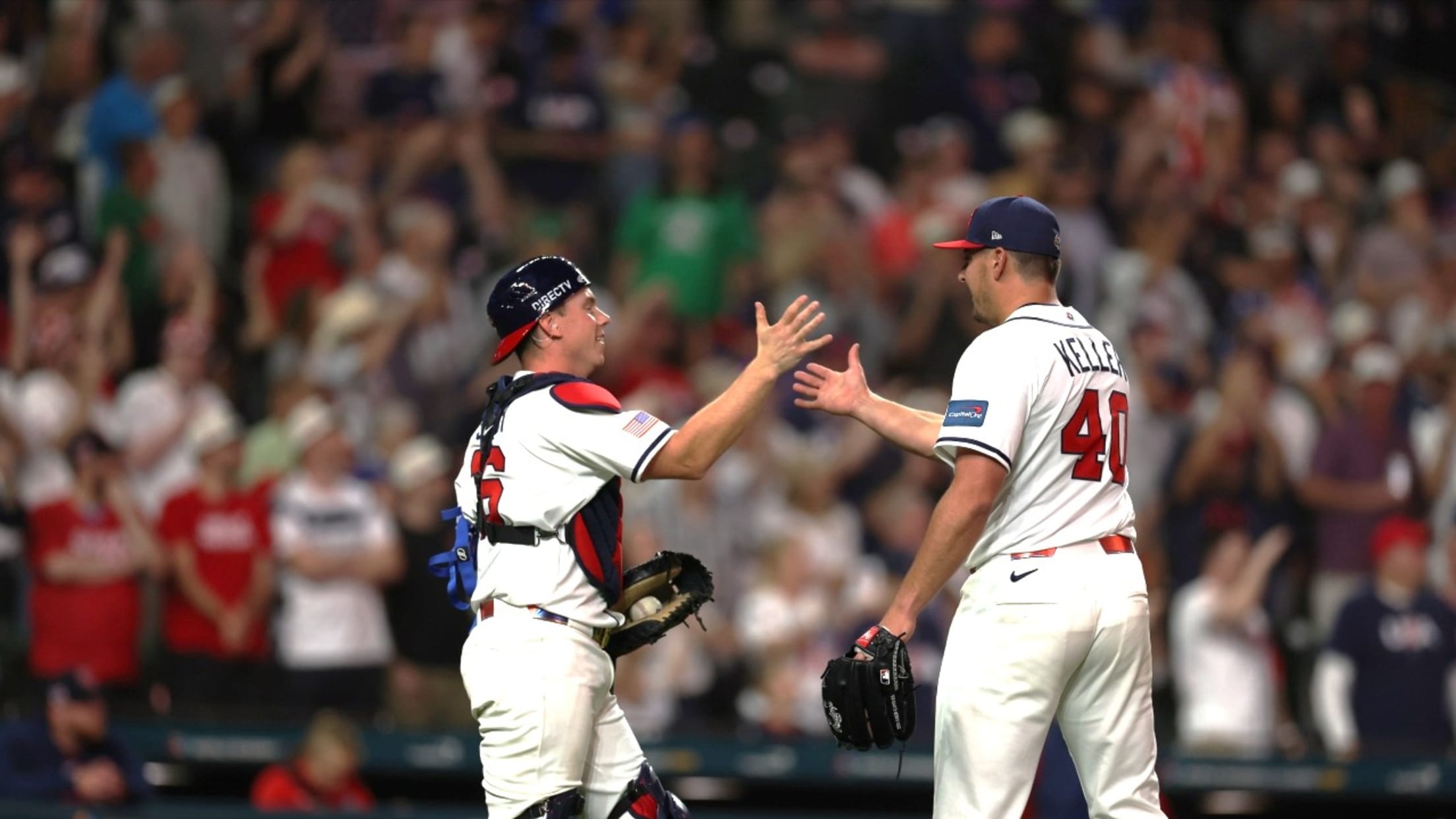 Brad Keller sella la victoria ante Gran Bretaña