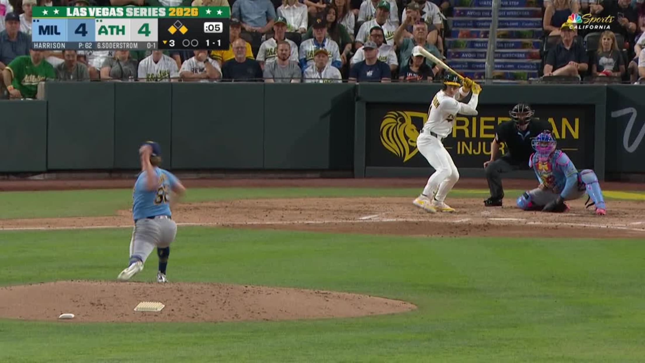 Tyler Soderstrom's three-run homer (9)