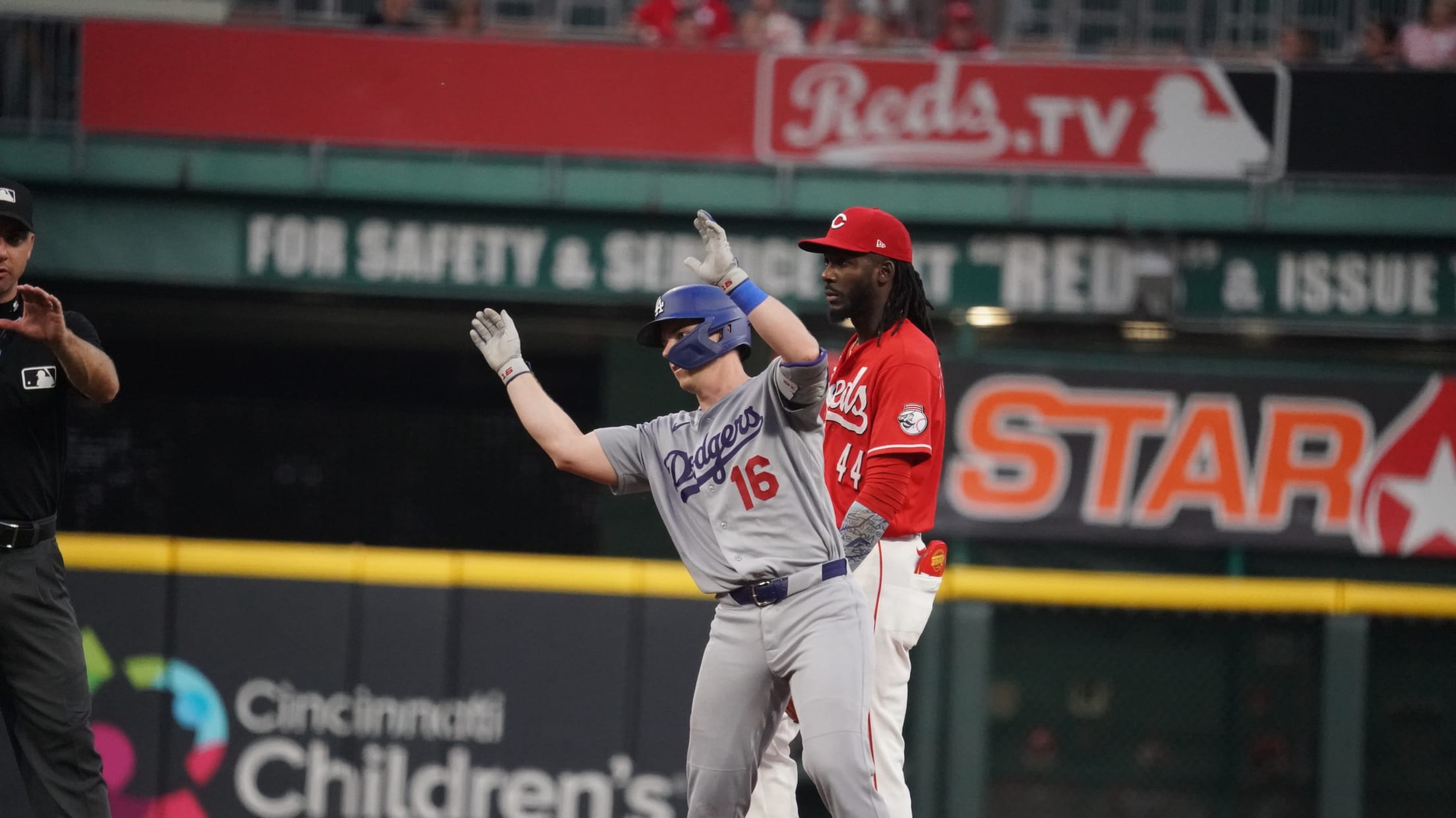 Will Smith's RBI double