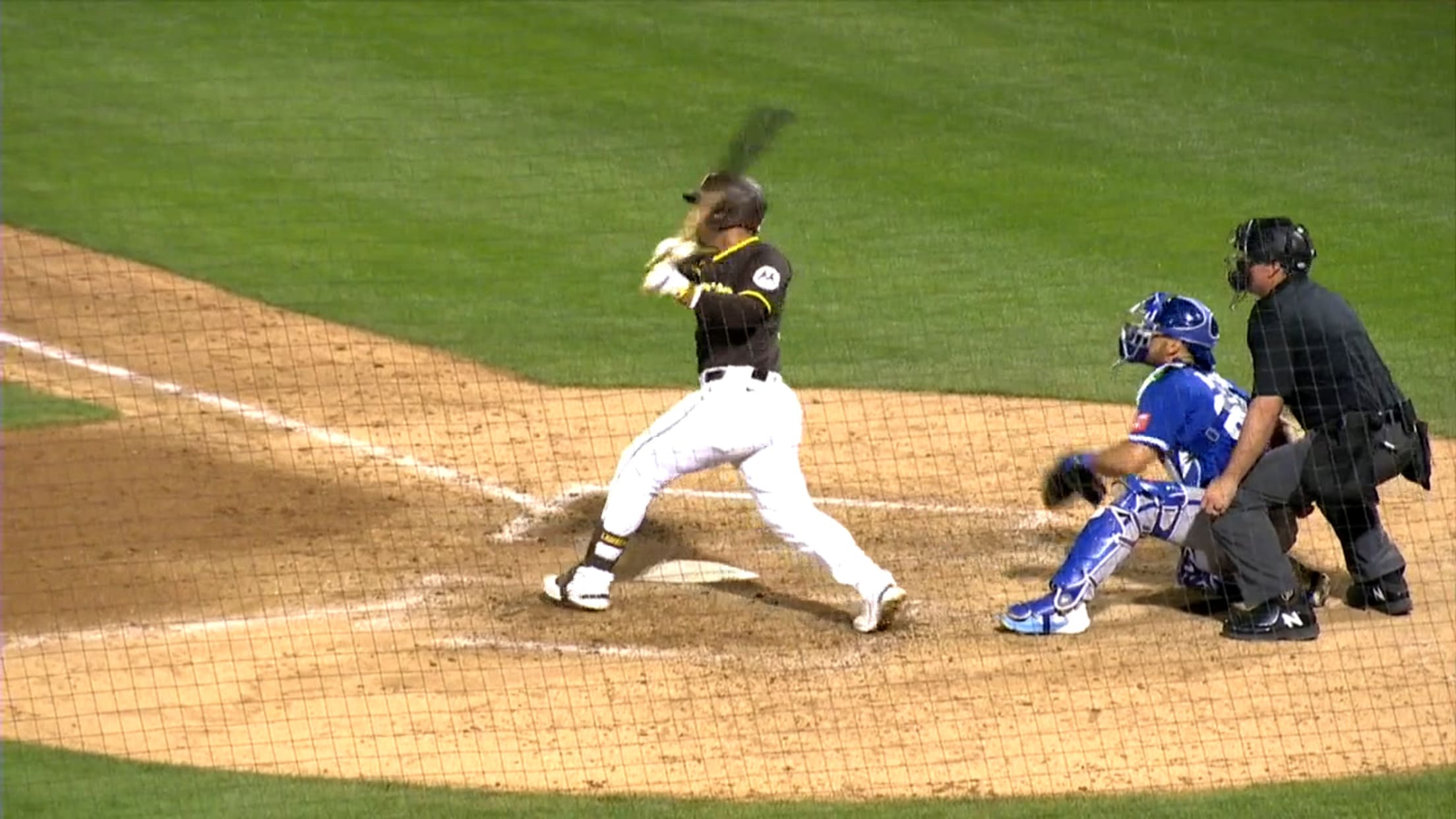 Ramón Laureano's solo homer