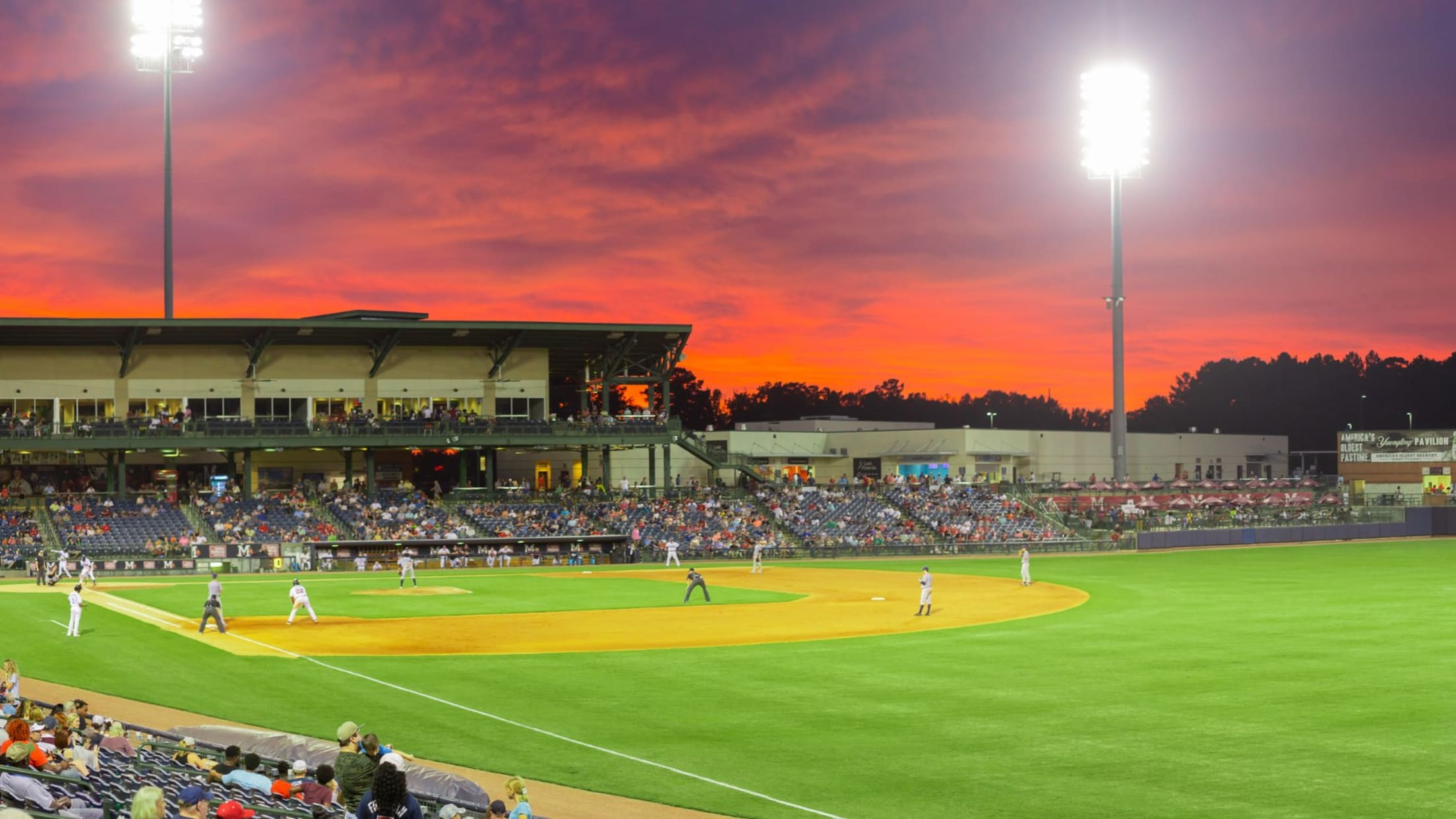 Explore Trustmark Park home of the Mississippi Braves