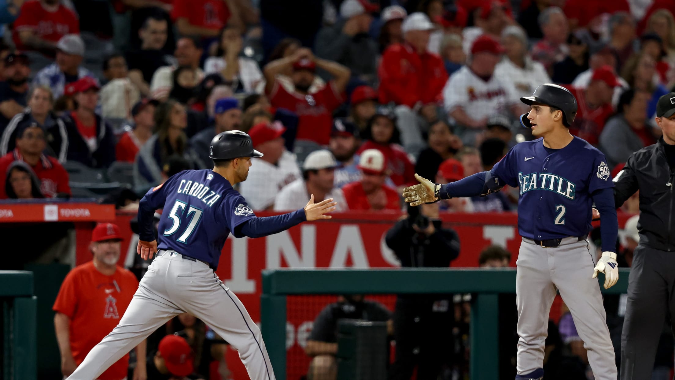 Cole Young's go-ahead triple