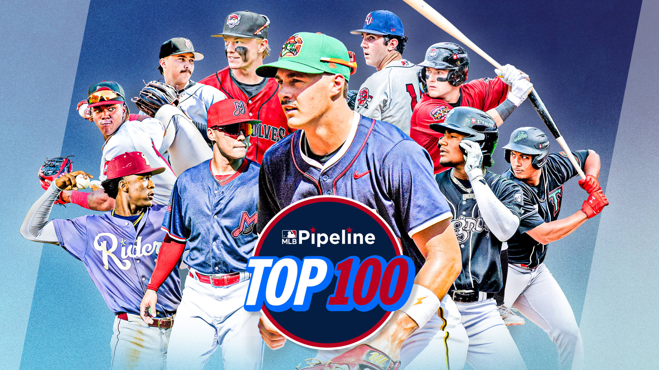 MLB Pipeline's Top 100 Prospects list has gotten its midseason makeover