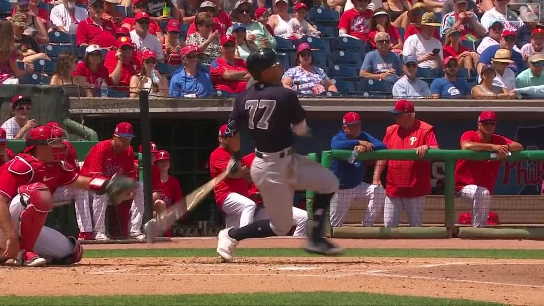 Anthony Volpe drills a double