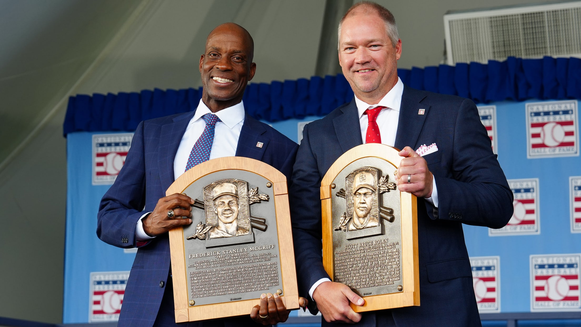 Rolen to enter Hall of Fame with Cardinals cap, McGriff opts for no logo