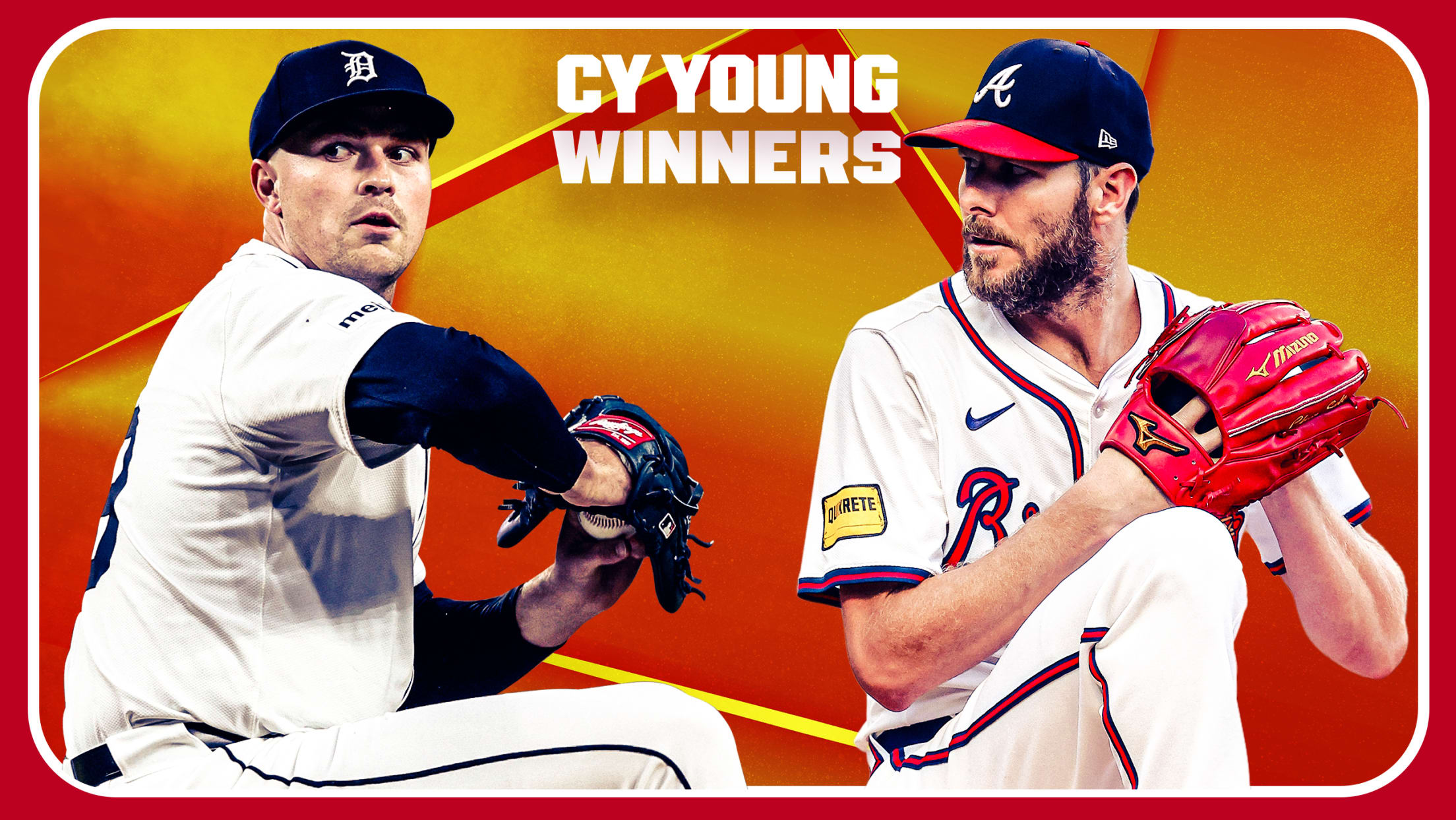 Tarik Skubal and Chris Sale won their first Cy Young Awards