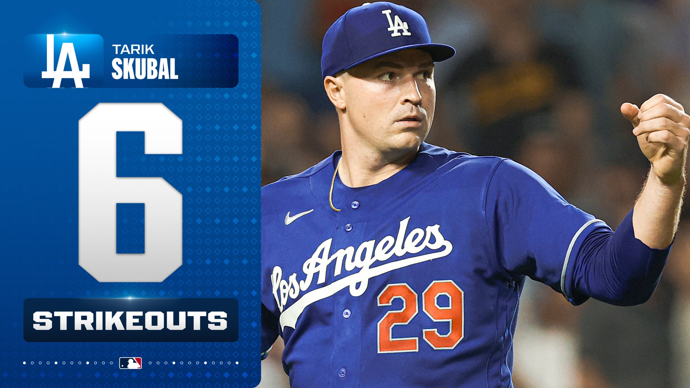 Tarik Skubal fans six in Dodgers debut