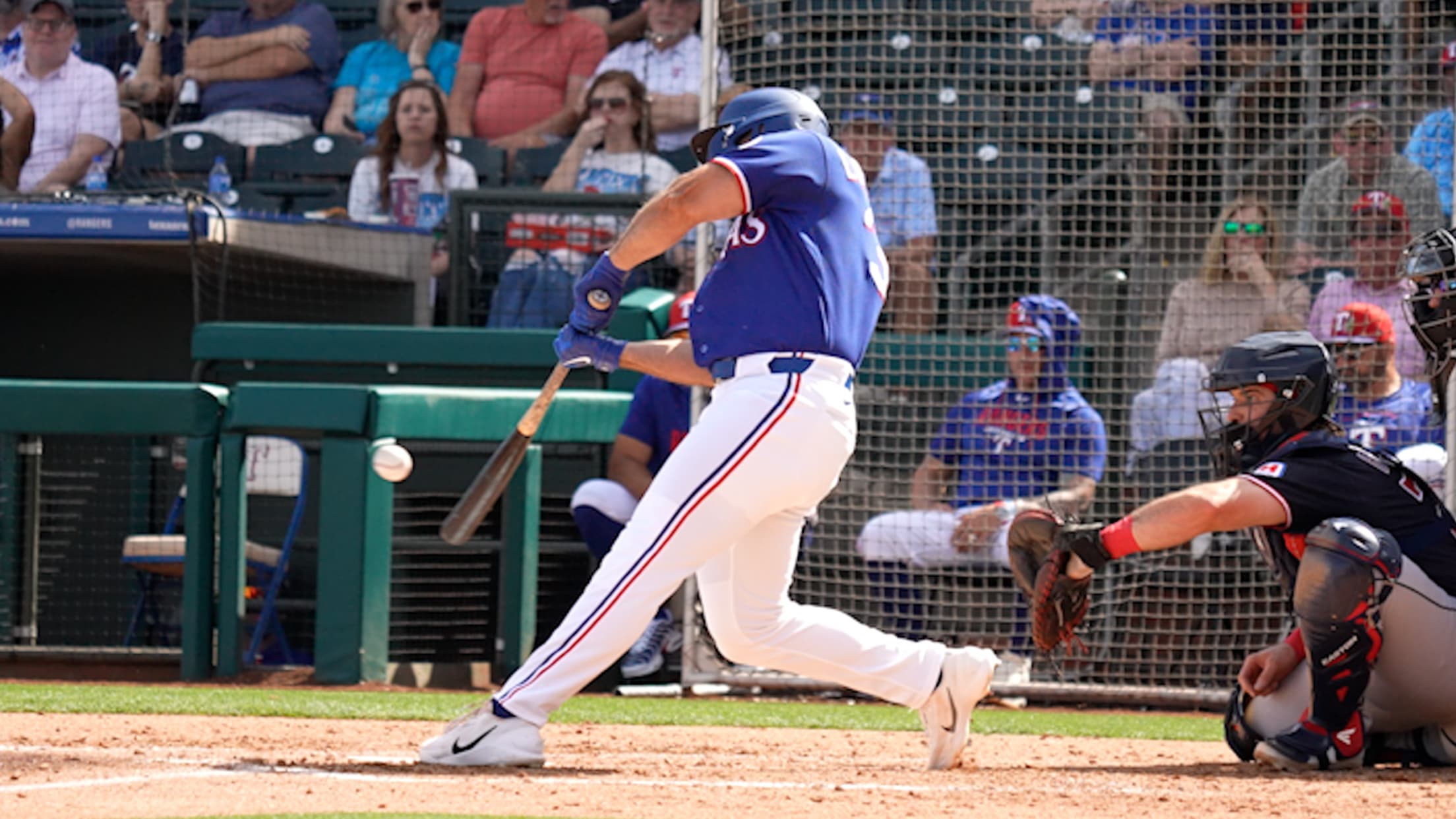 Wyatt Langford's two-run home run