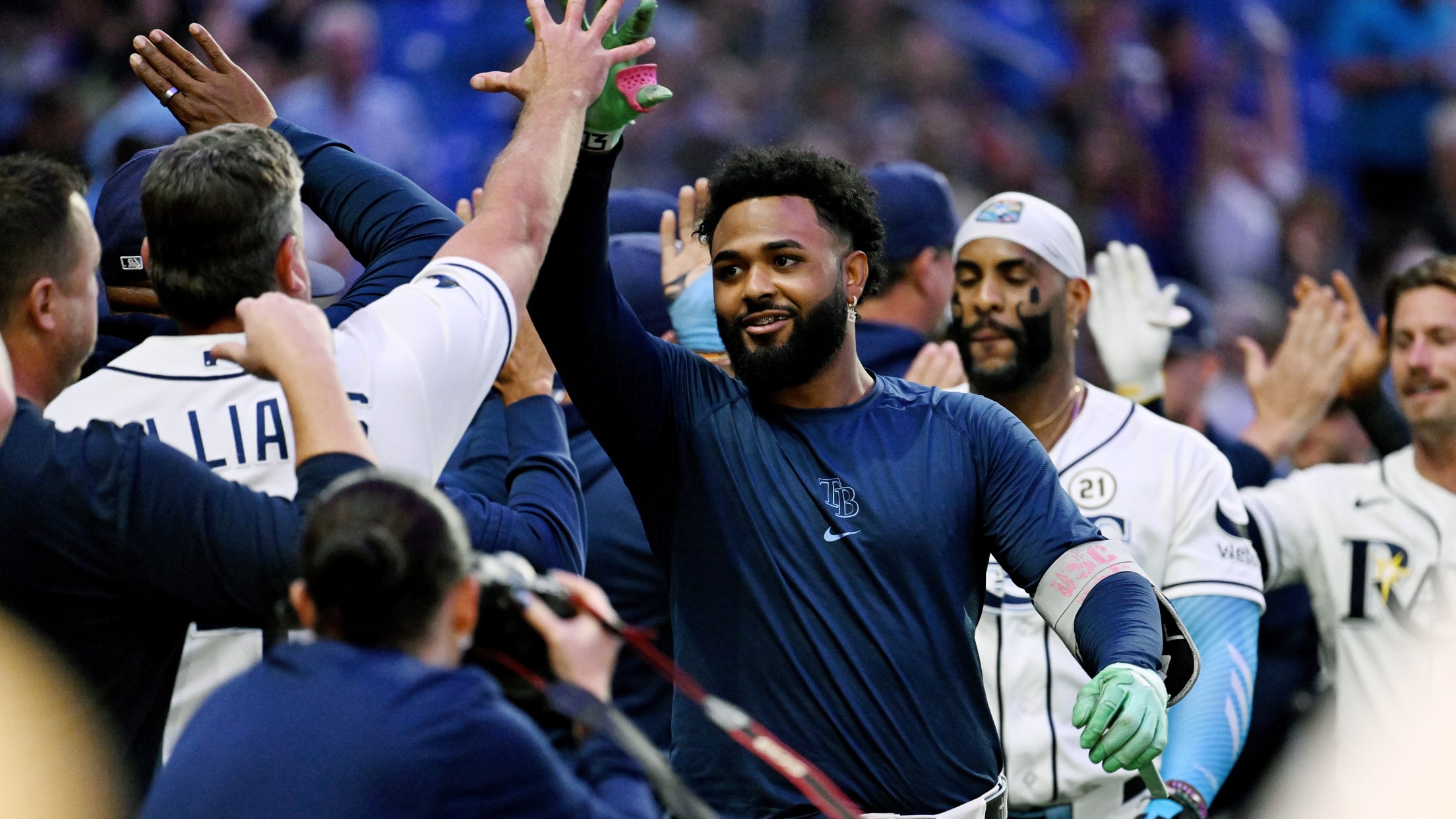 Junior Caminero's walk-off home run! (41)