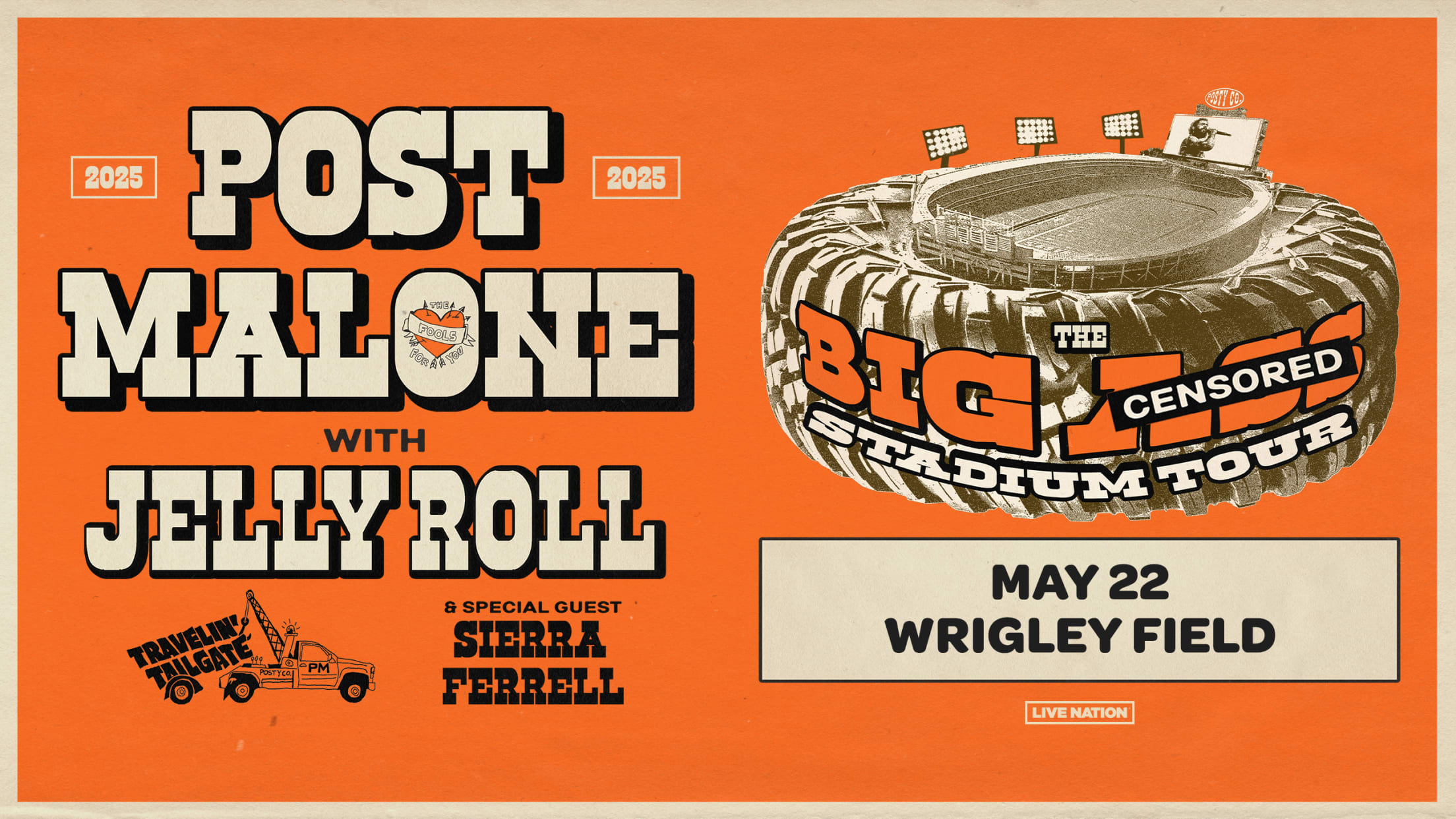 Post Malone Wrigley Field Bag Policy