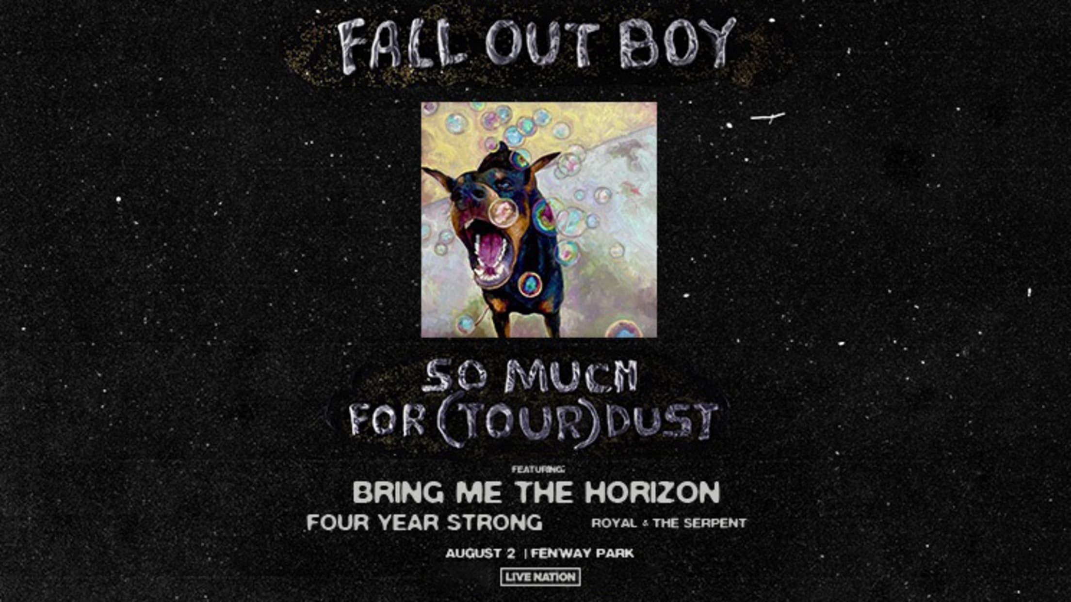 Fall Out Boy Fenway Park Boston, MA 8/2 '23 T Shirt For Unisex -  TheKingShirtS