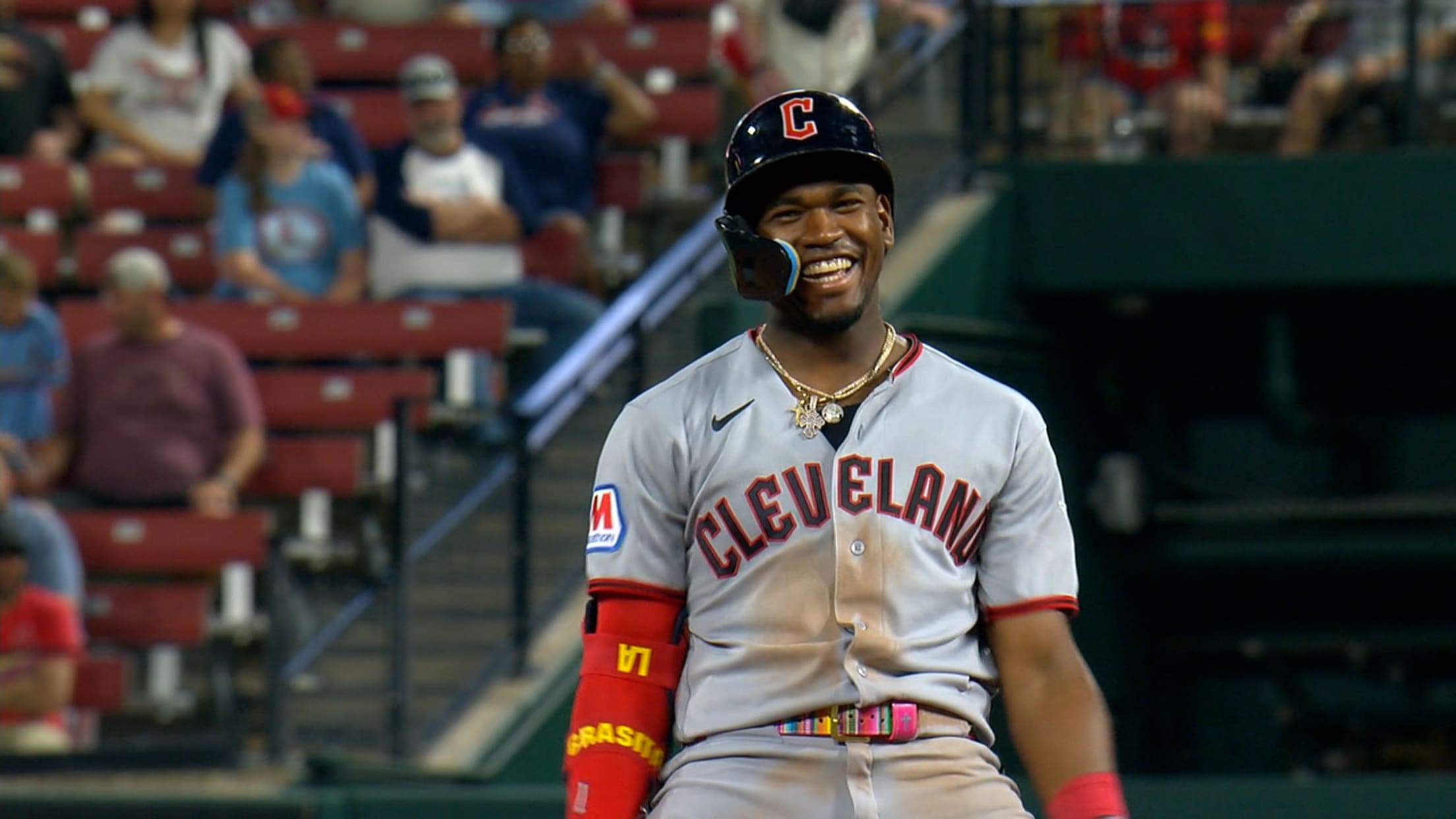 Angel Martínez's two-run double