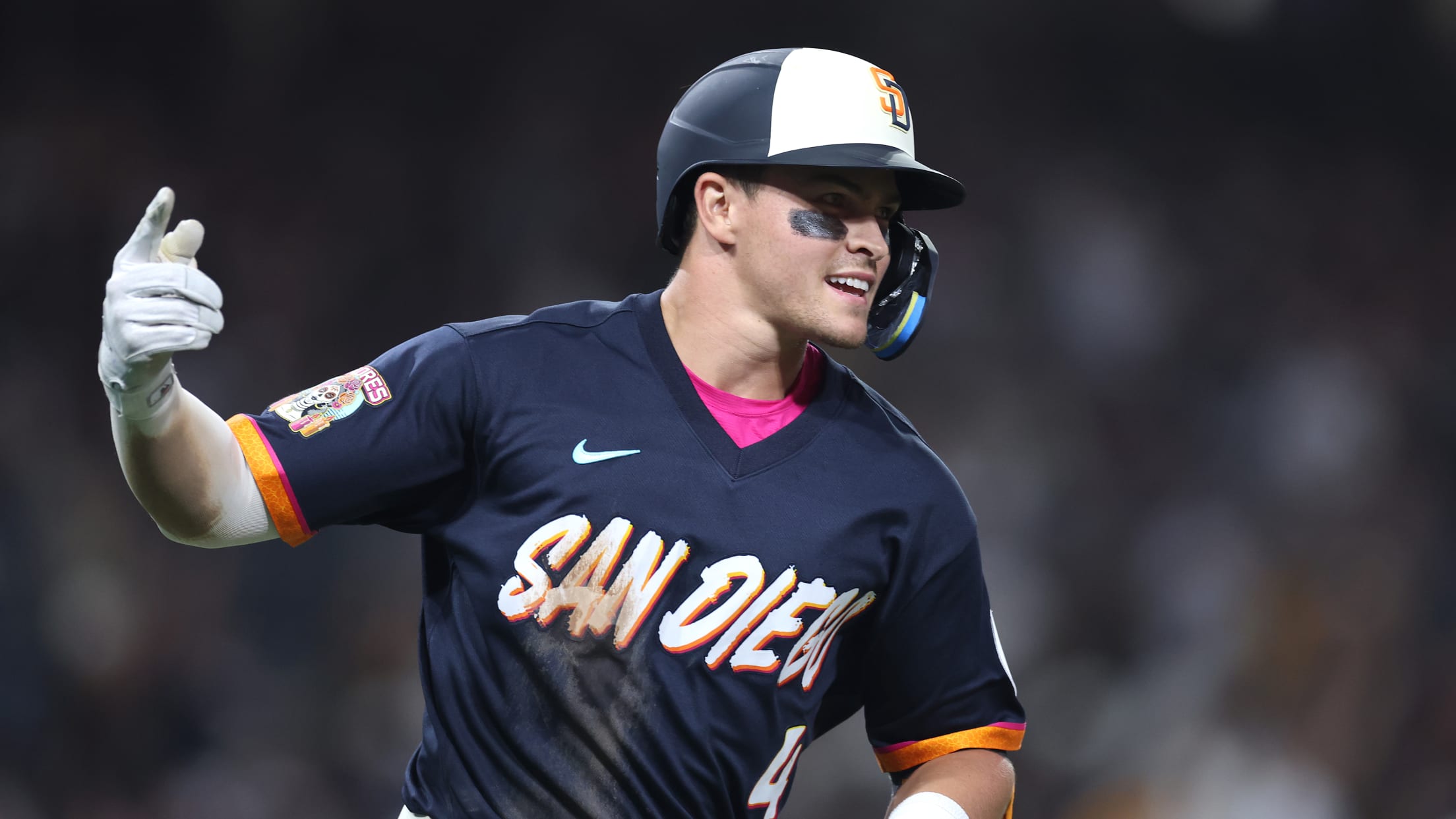 Jase Bowen's first Major League home run