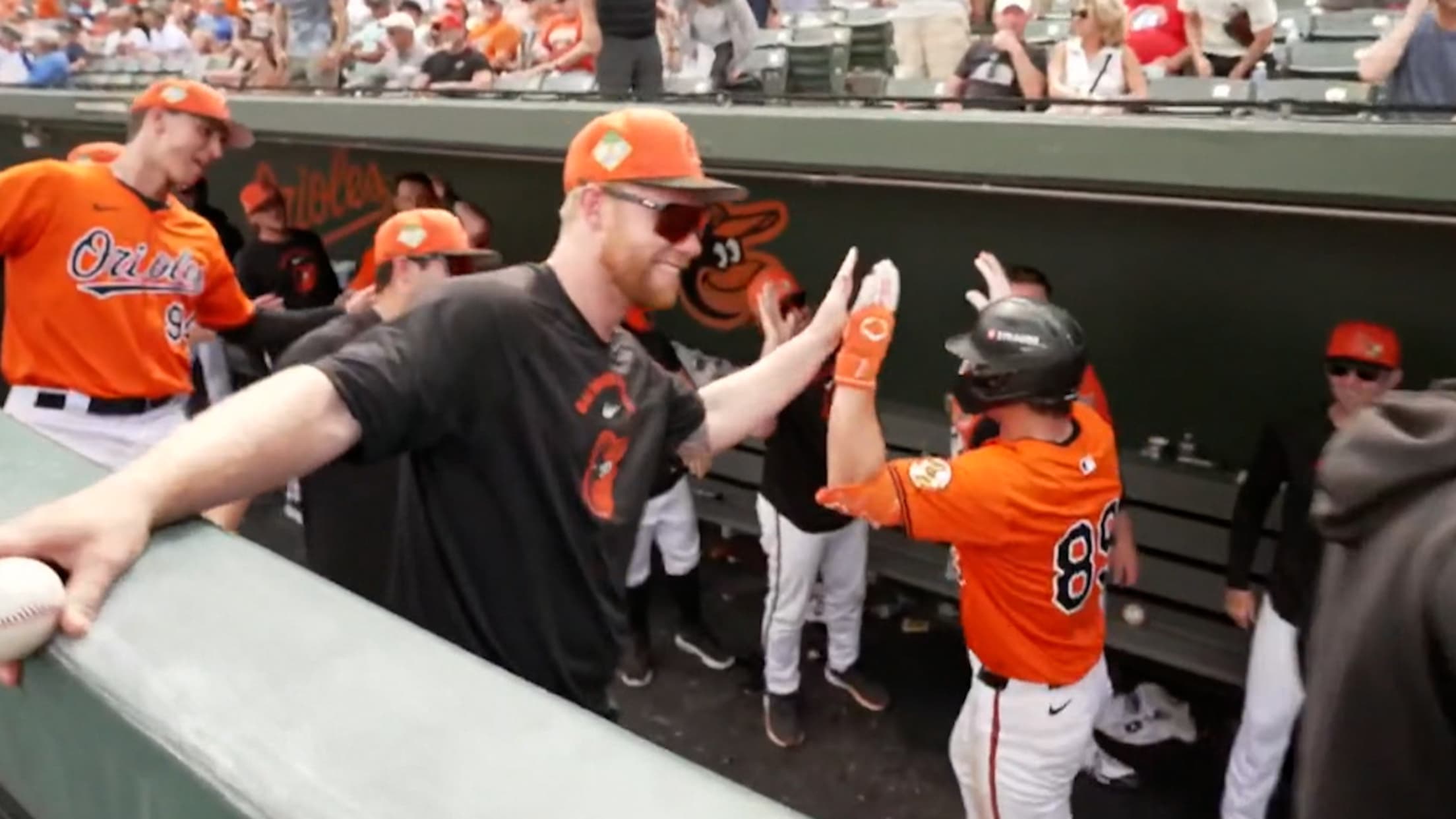 Vance Honeycutt's fourth home run of the spring