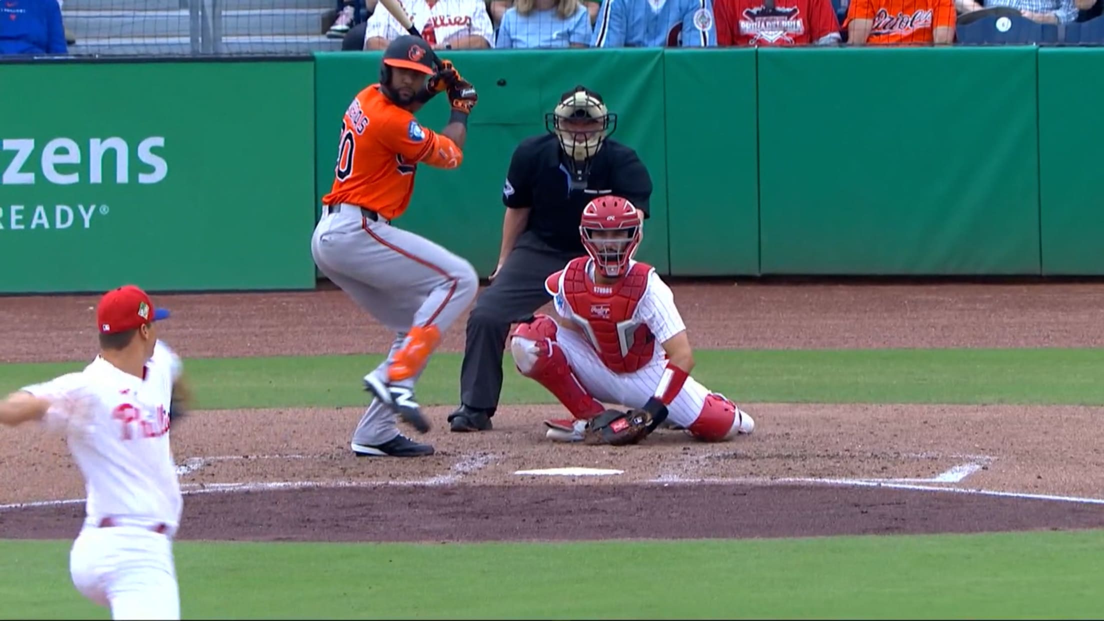 Leody Taveras' RBI single 