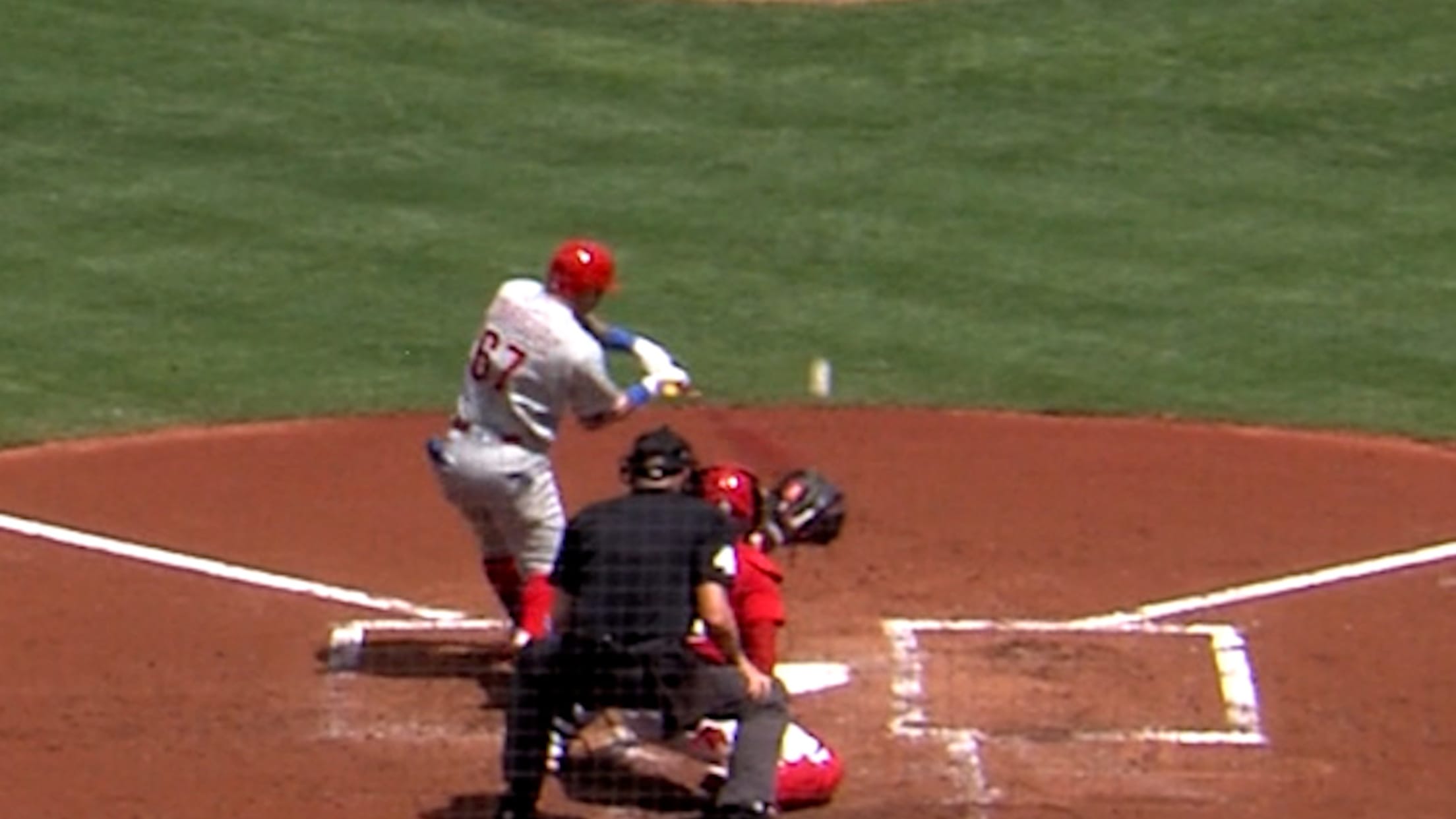 José Rodríguez's RBI single