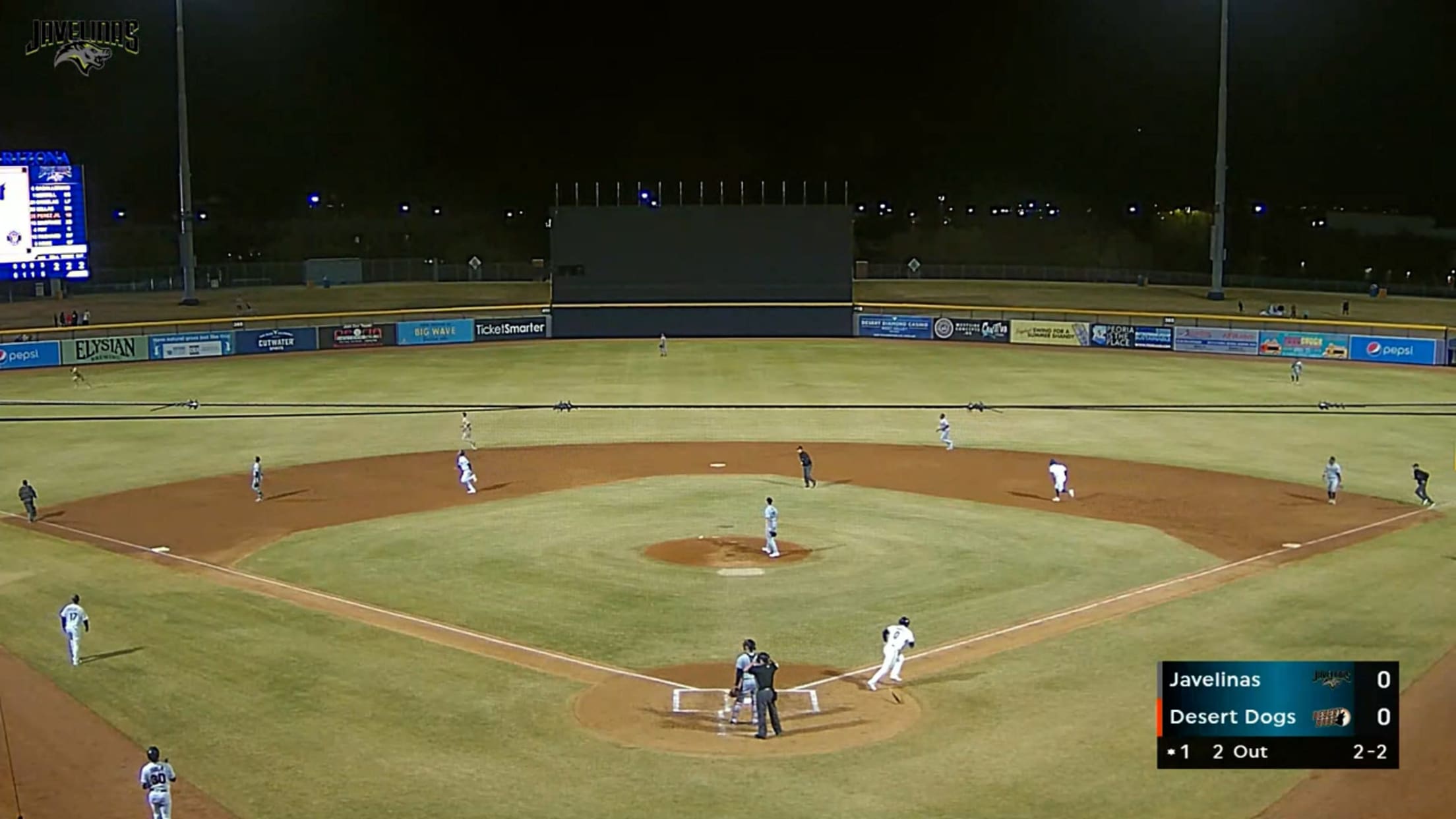Tirso Ornelas' diving grab