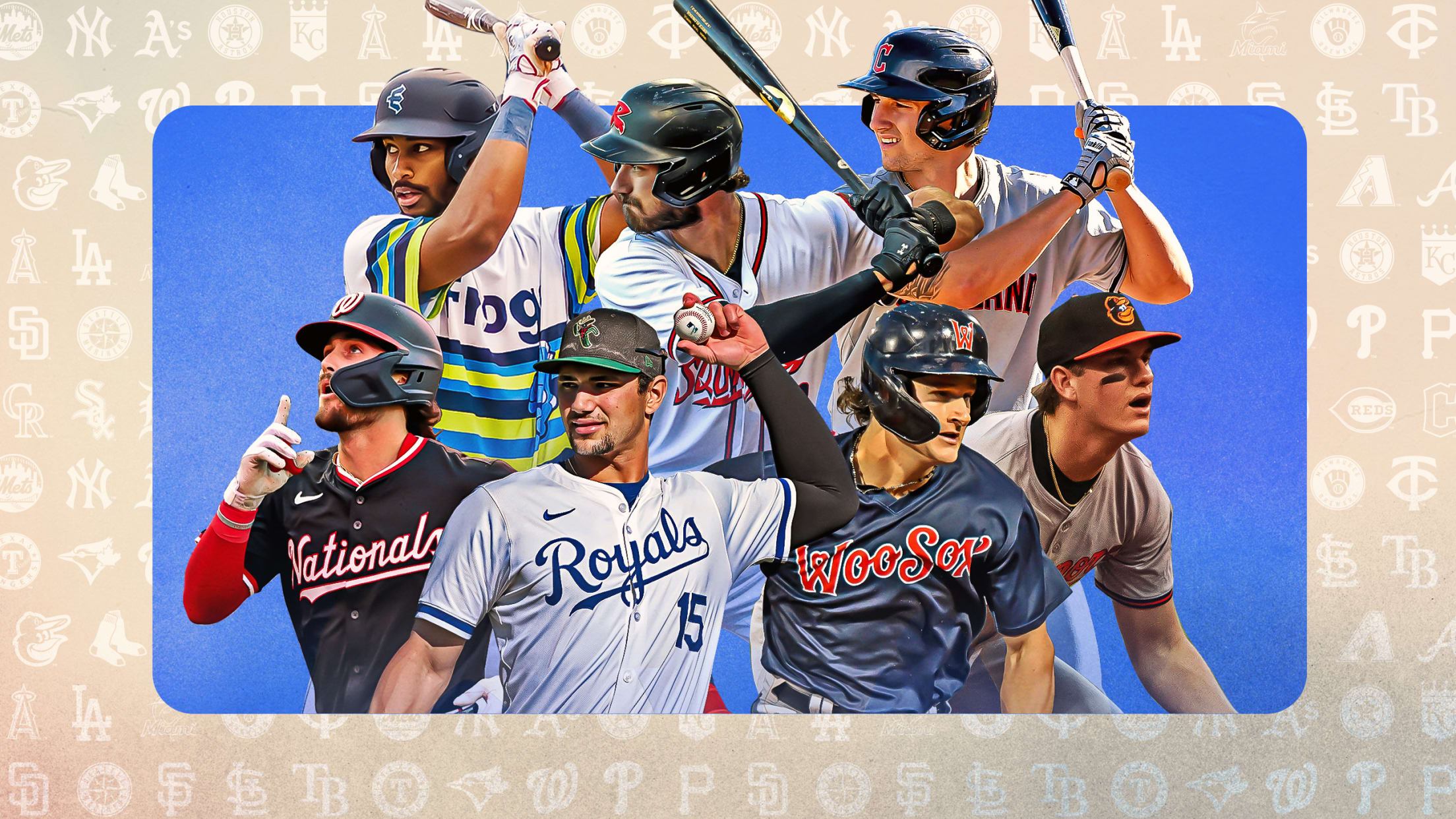 Each team's top power hitting prospect for 2025