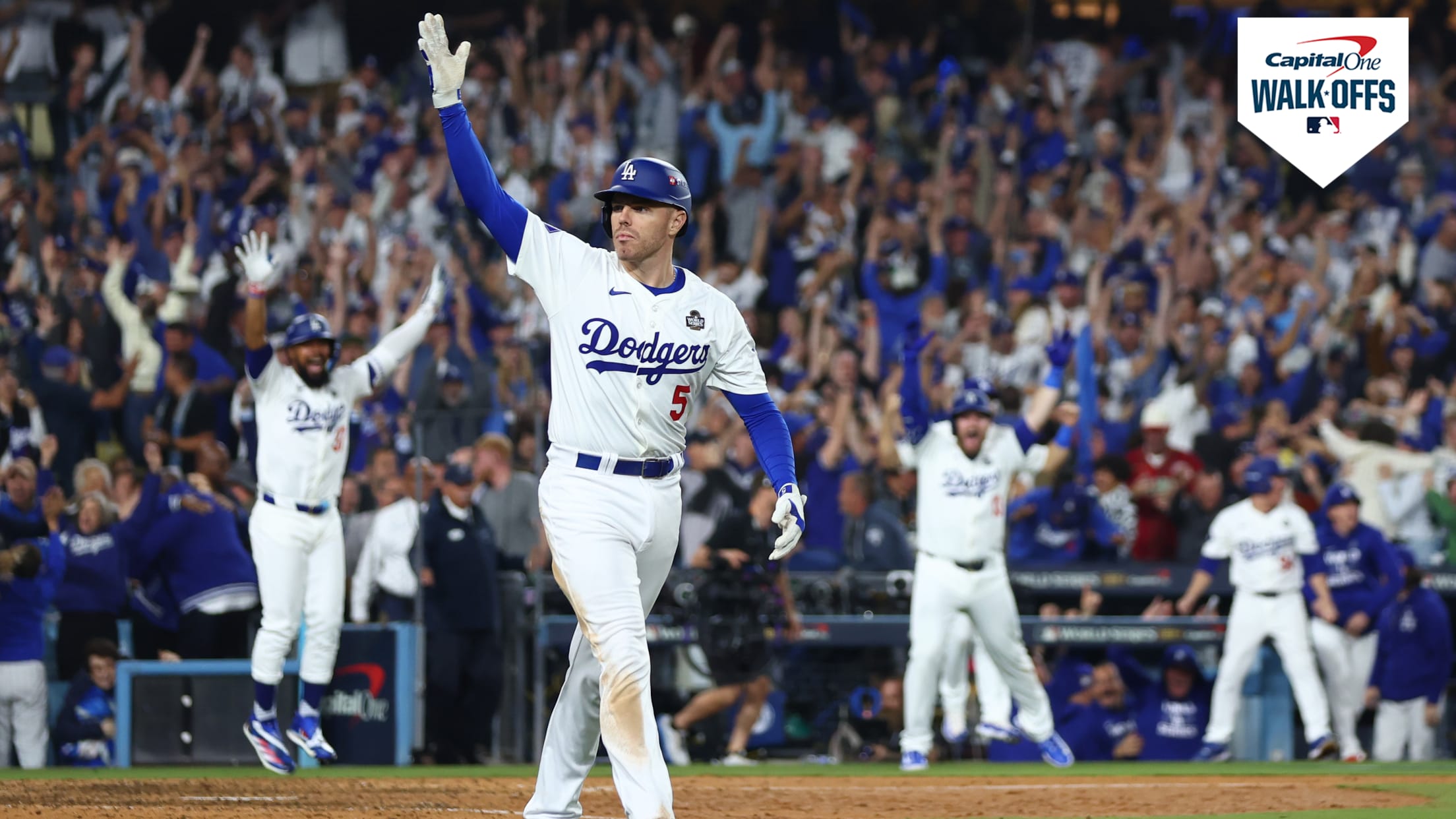 Freddie Freeman got Dodger Stadium rocking with his walk-off grand slam