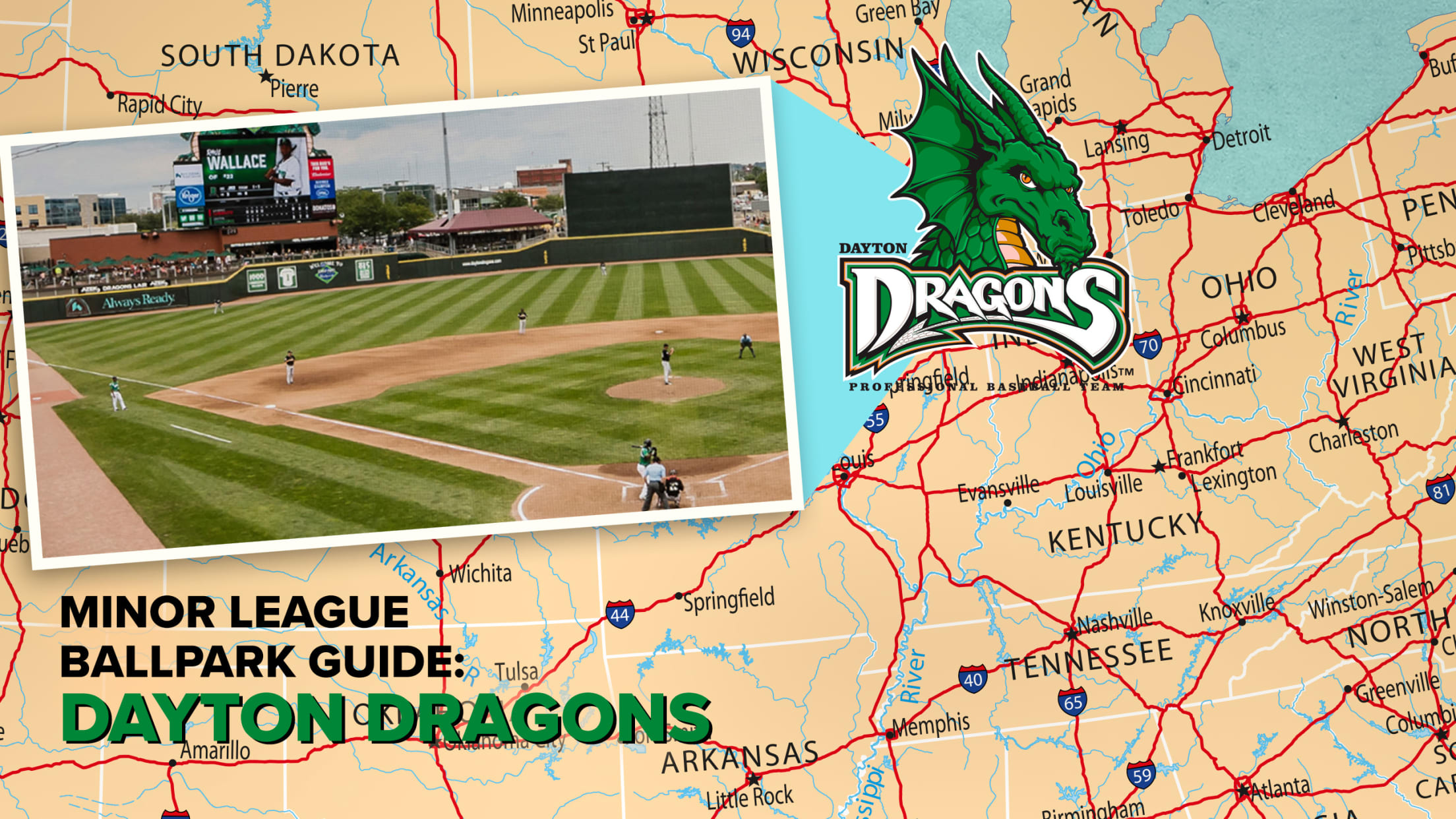 Explore Day Air Ballpark, home of the Dayton Dragons