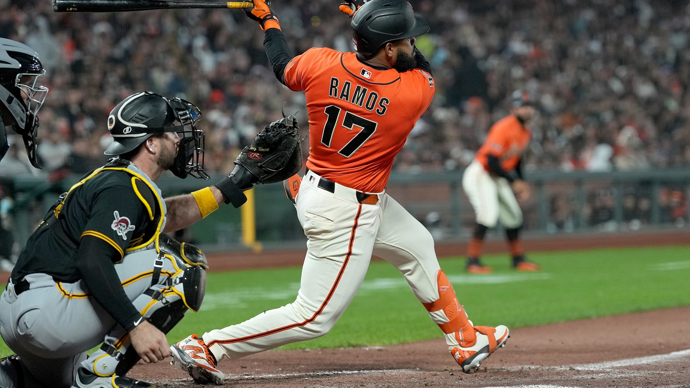  Heliot Ramos' RBI single