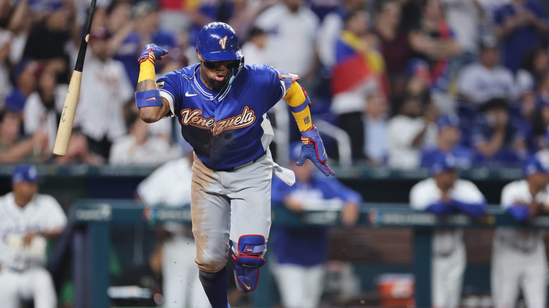 Ronald Acuña Jr. leads Venezuela to win vs. Nicaragua