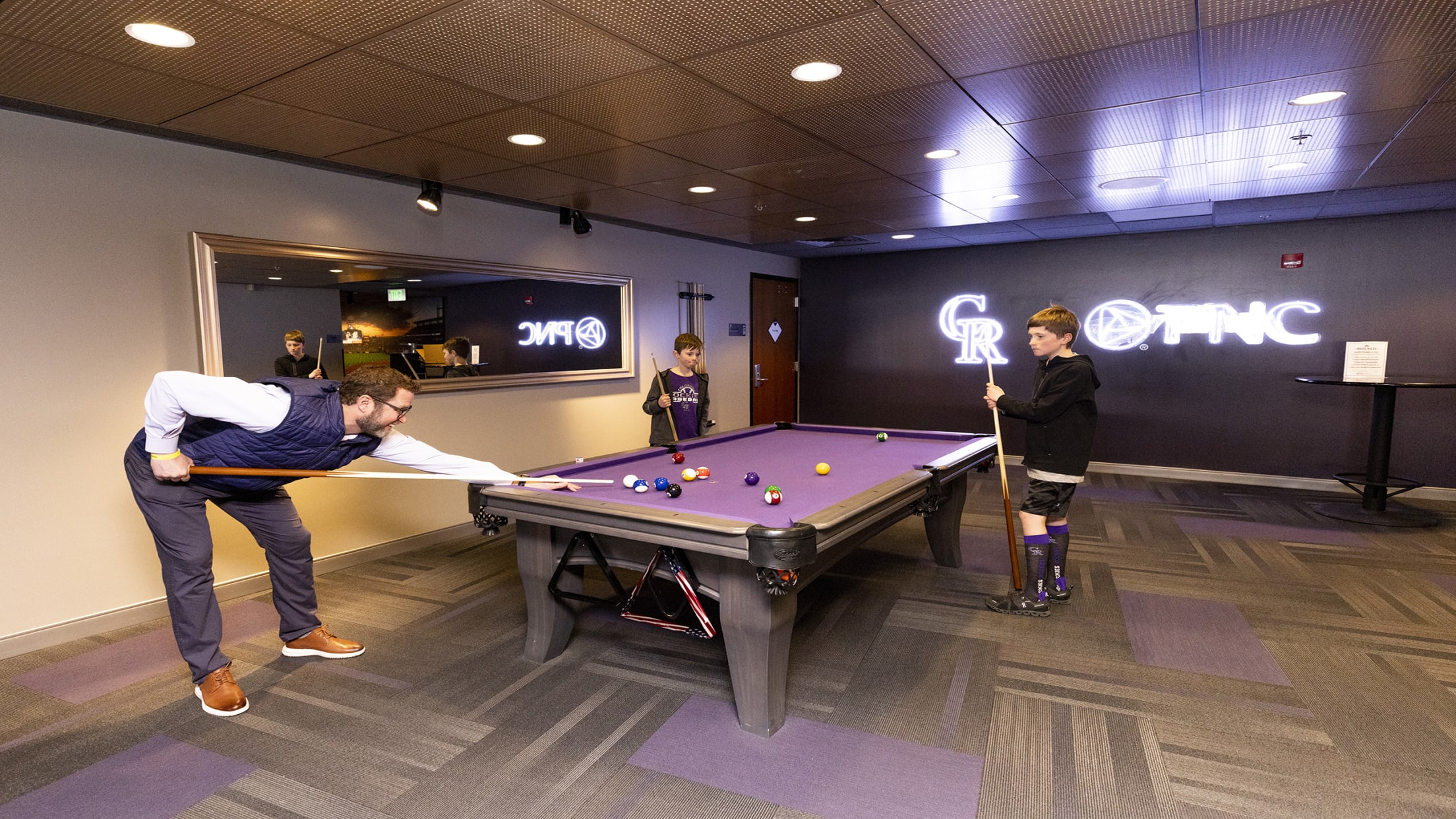 MLB Cleveland Indians Pool table: POOL TABLES :