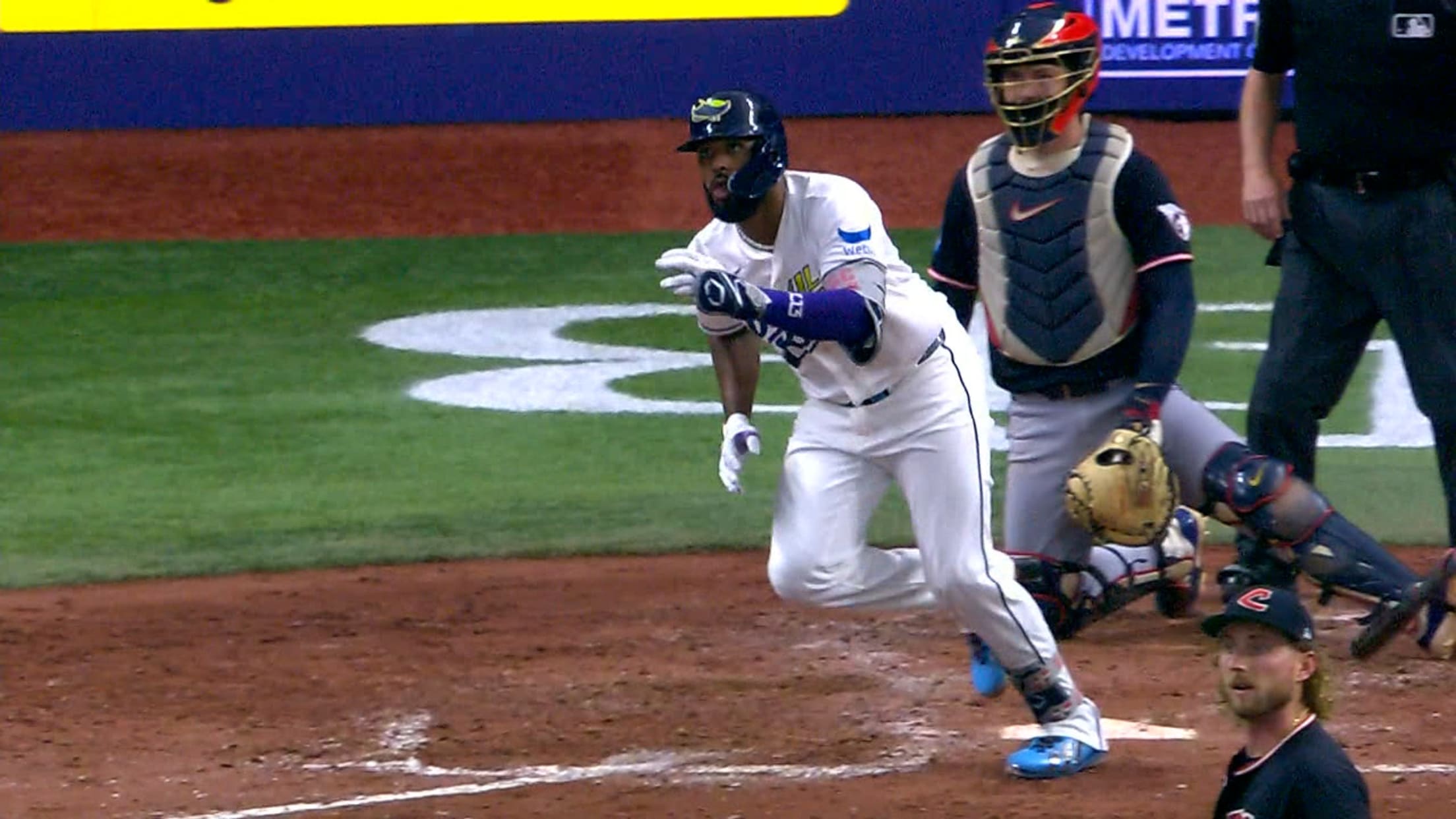 Junior Caminero's RBI double