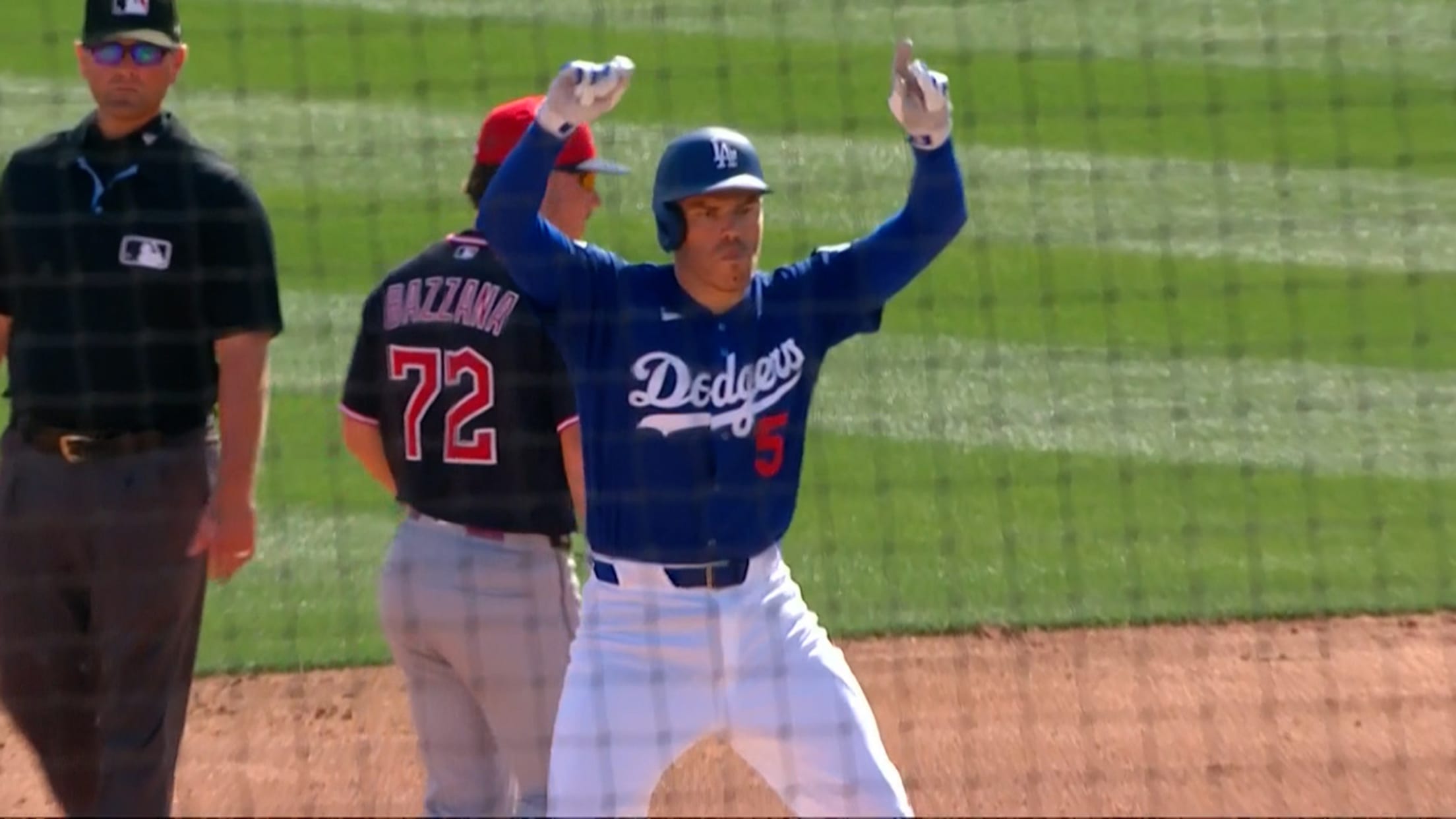 Freddie Freeman's two-run double