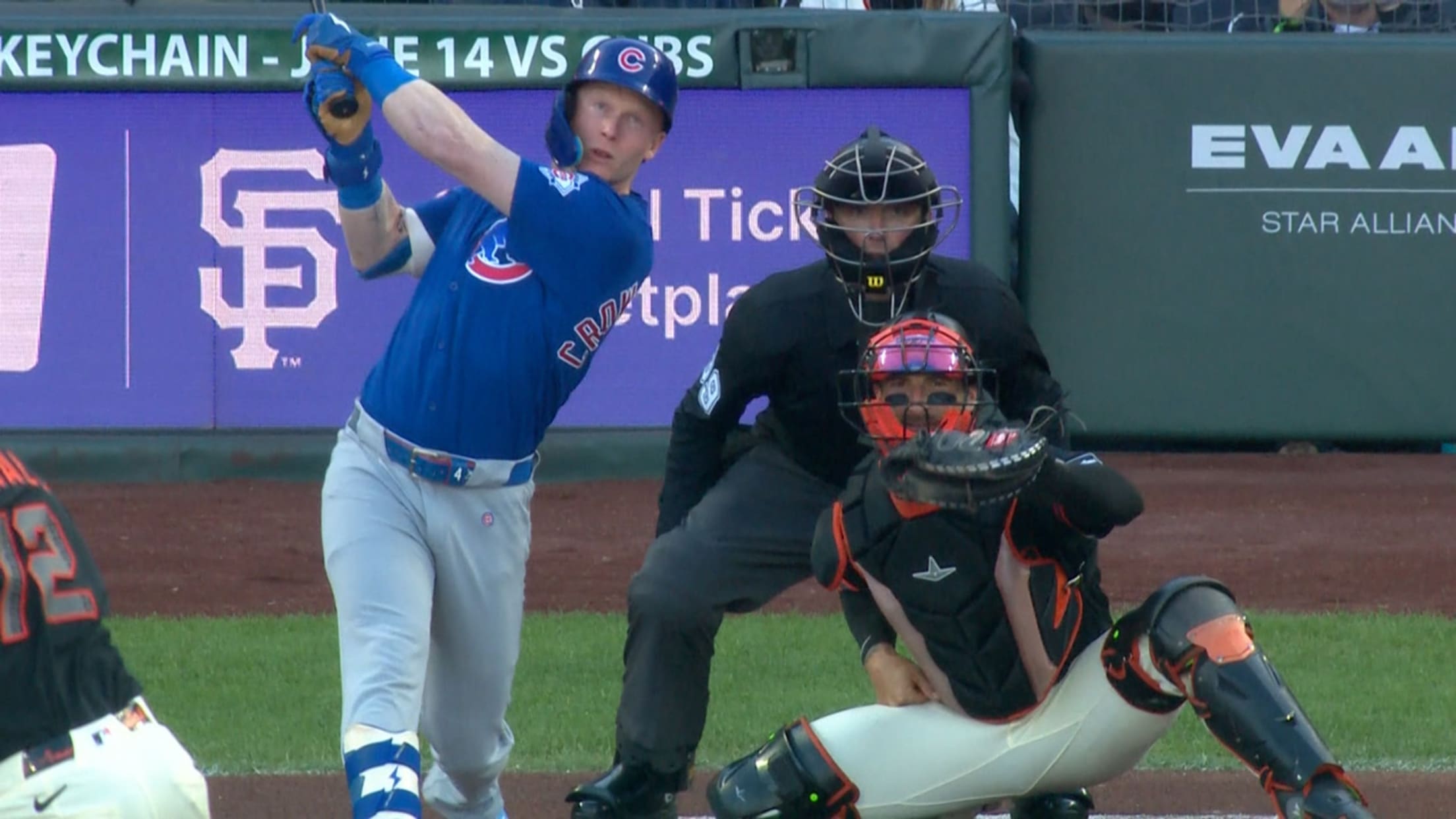 Pete Crow-Armstrong's FIRST PITCH homer! (12)