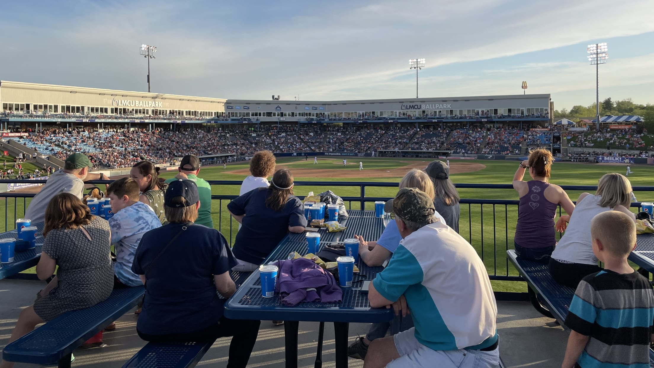 South Bend Cubs Hospitality Area - Budweiser Picnic Garden 