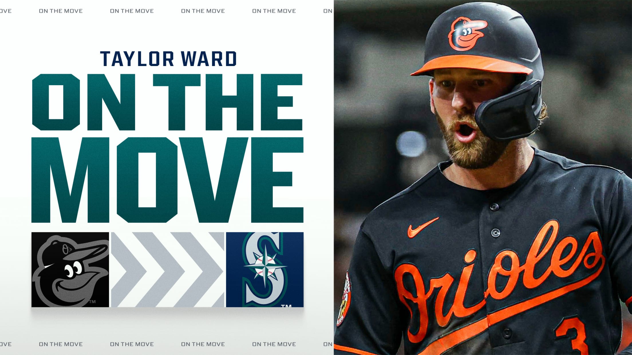 Taylor Ward heads to the Mariners