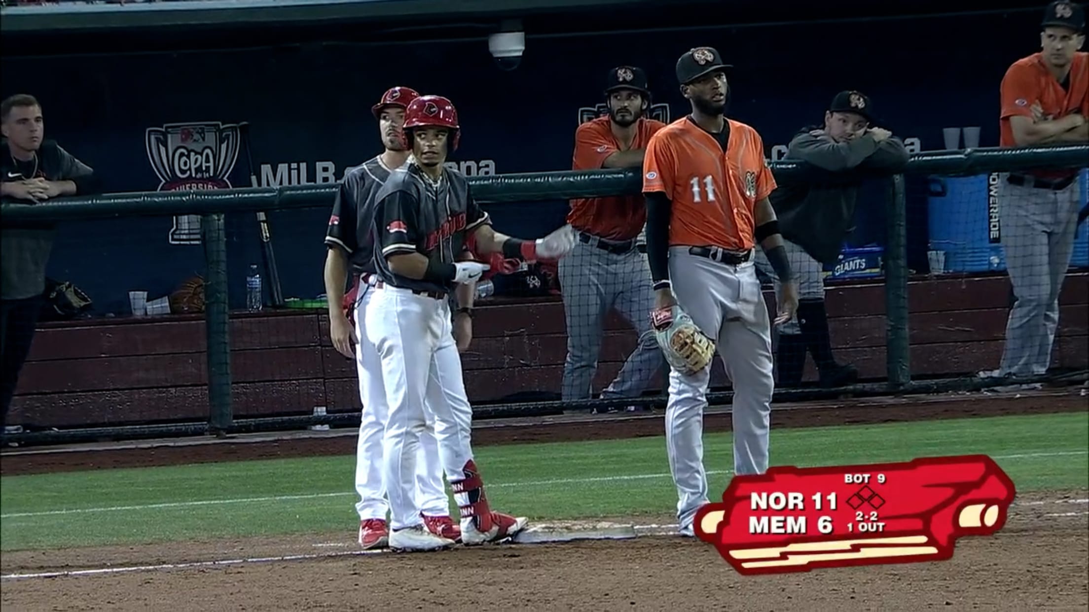 Masyn Winn's three-hit game