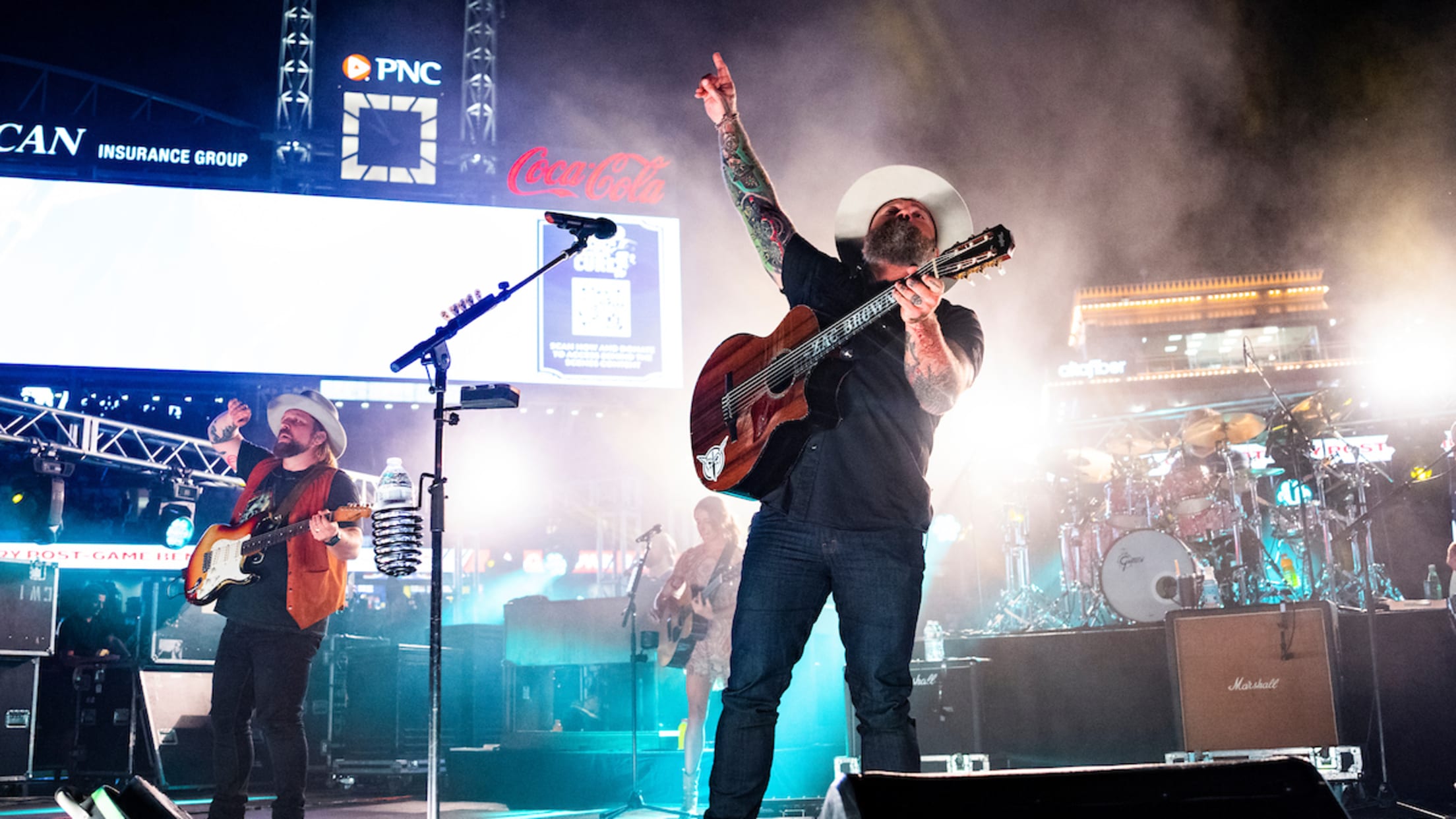 Zac Brown Band PostGame Concert Cincinnati Reds