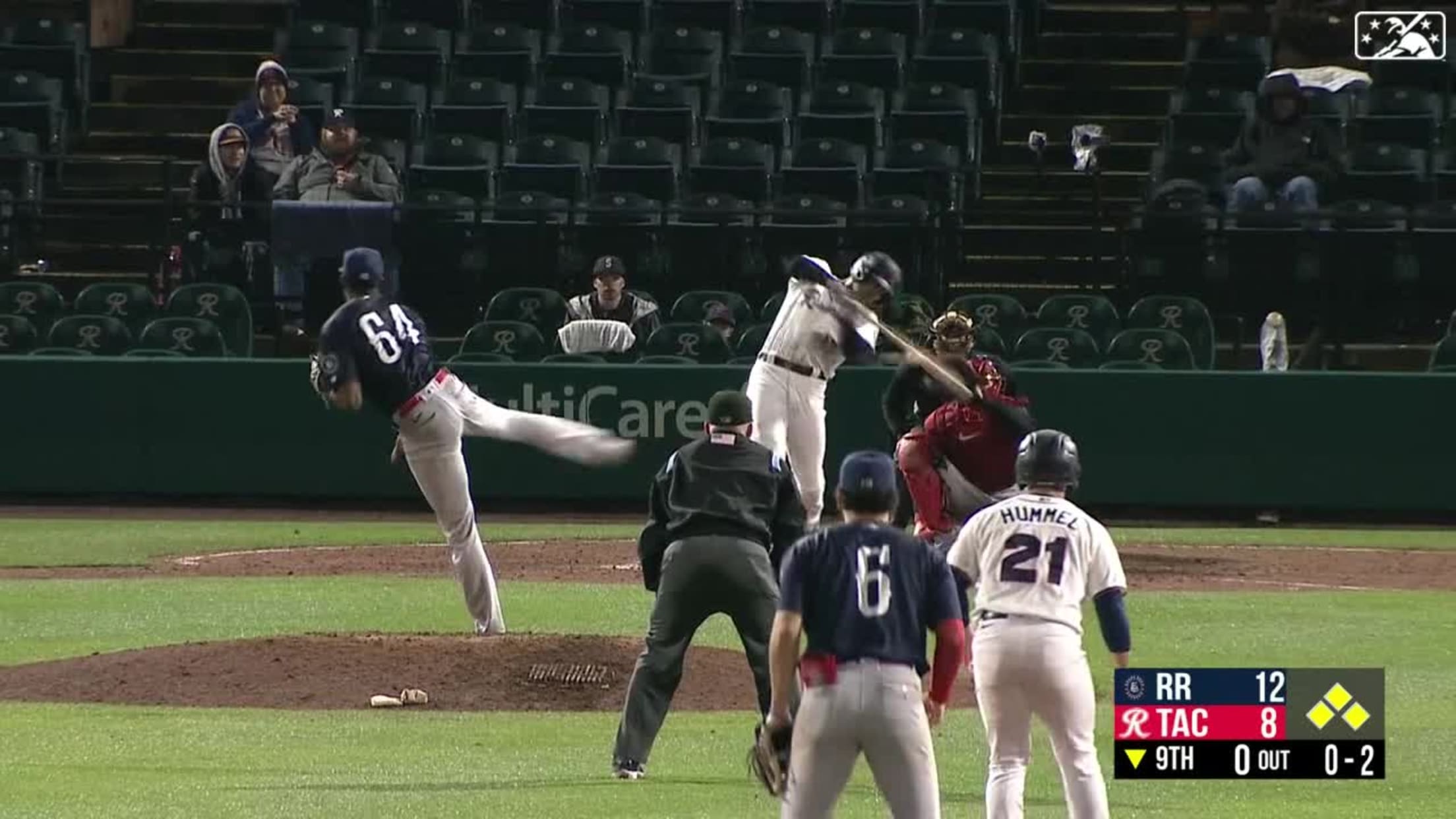 Zach DeLoach's fourth hit 